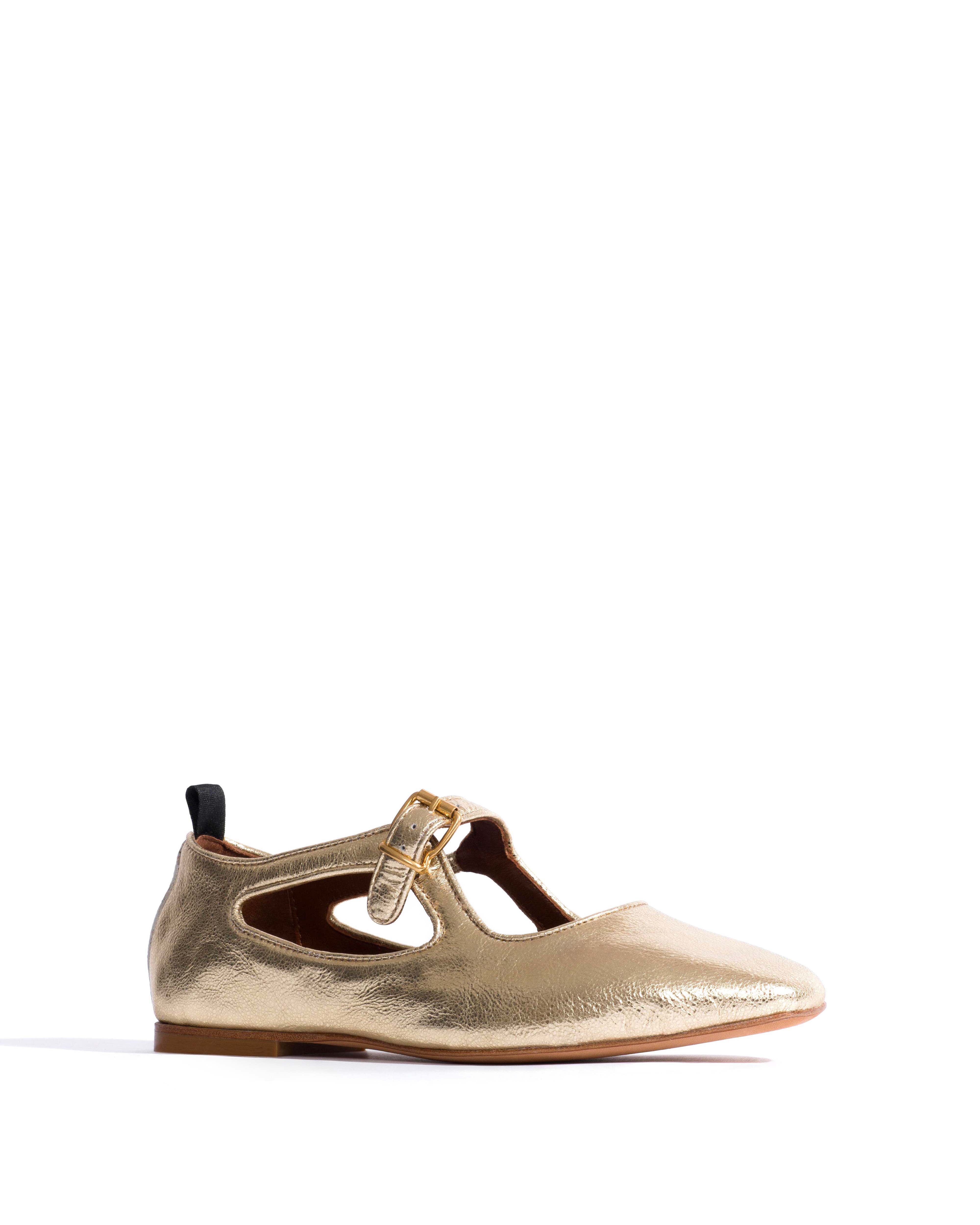 Praise Grained metallic goat Champagne - Image 2