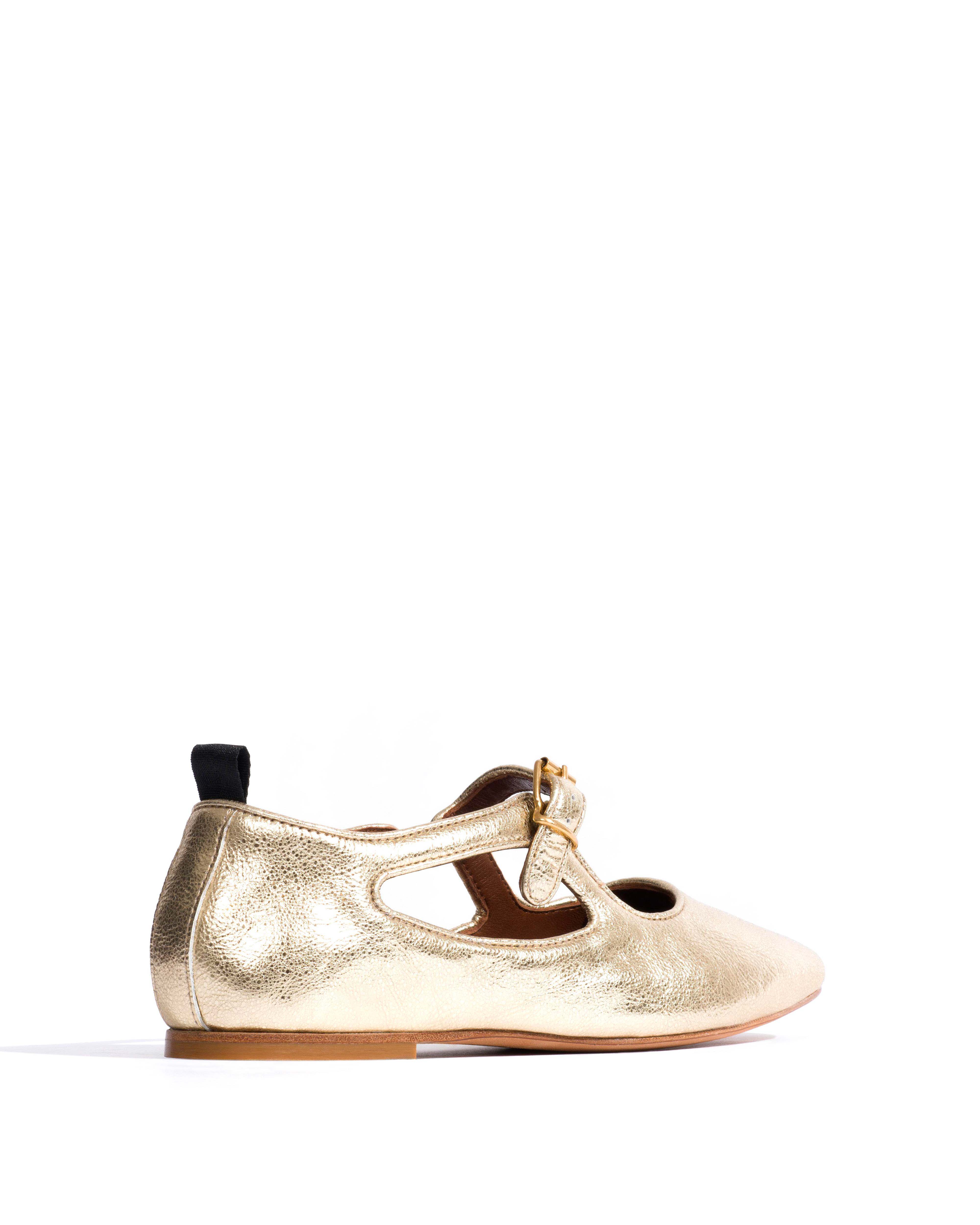 Praise Grained metallic goat Champagne - Image 3