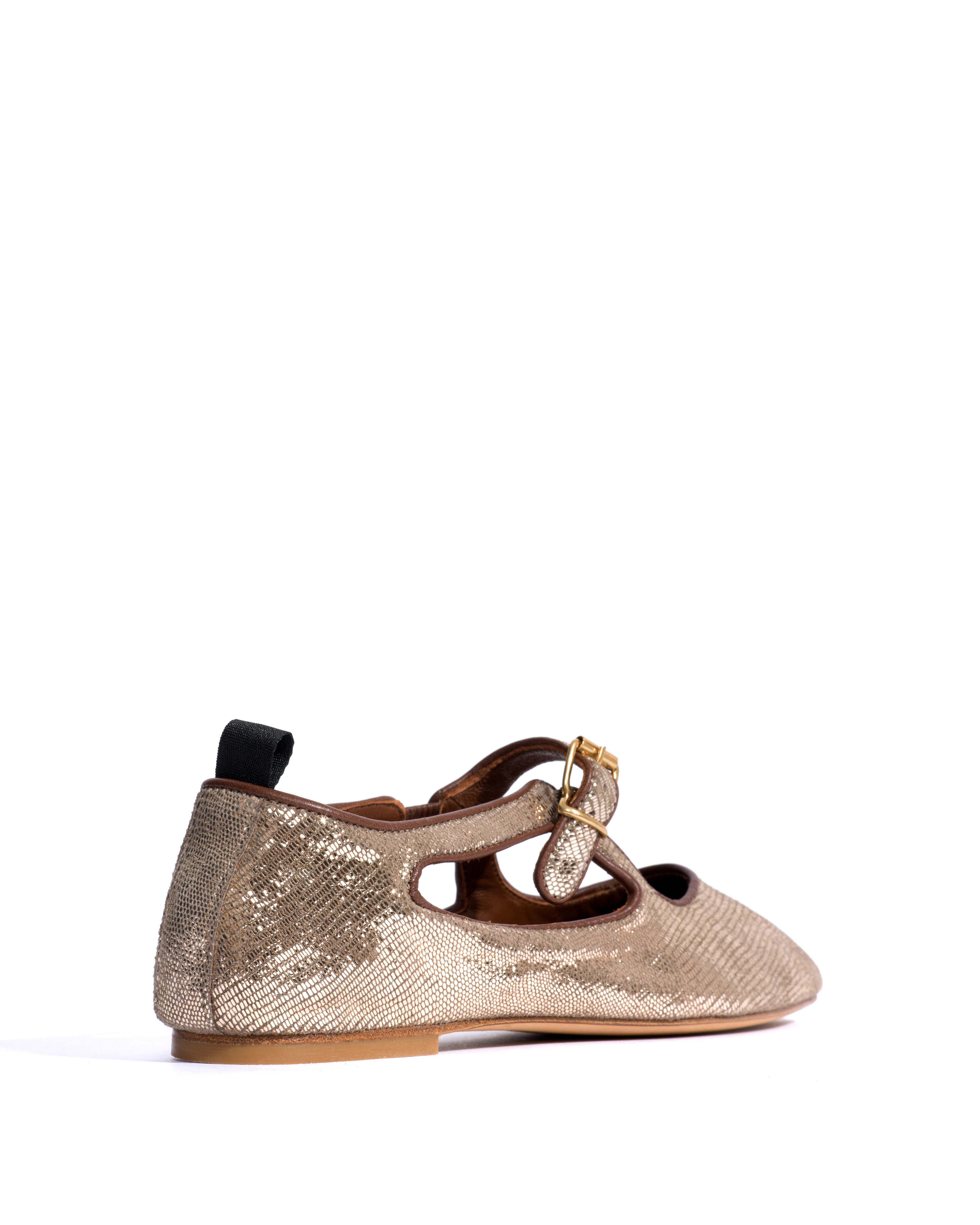Praise Lizard metallic goat Vintage champagne - Image 3