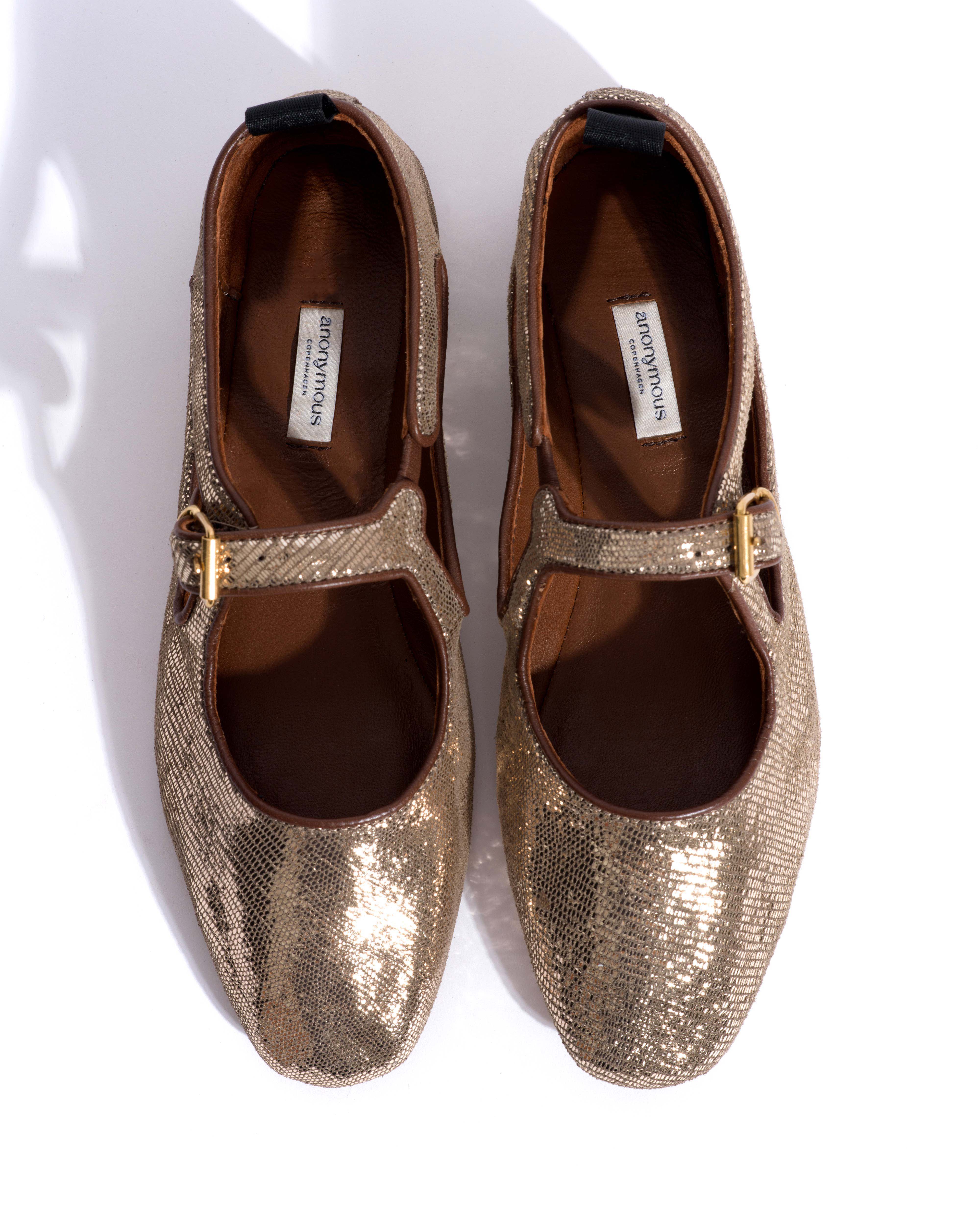 Praise Lizard metallic goat Vintage champagne - Image 4