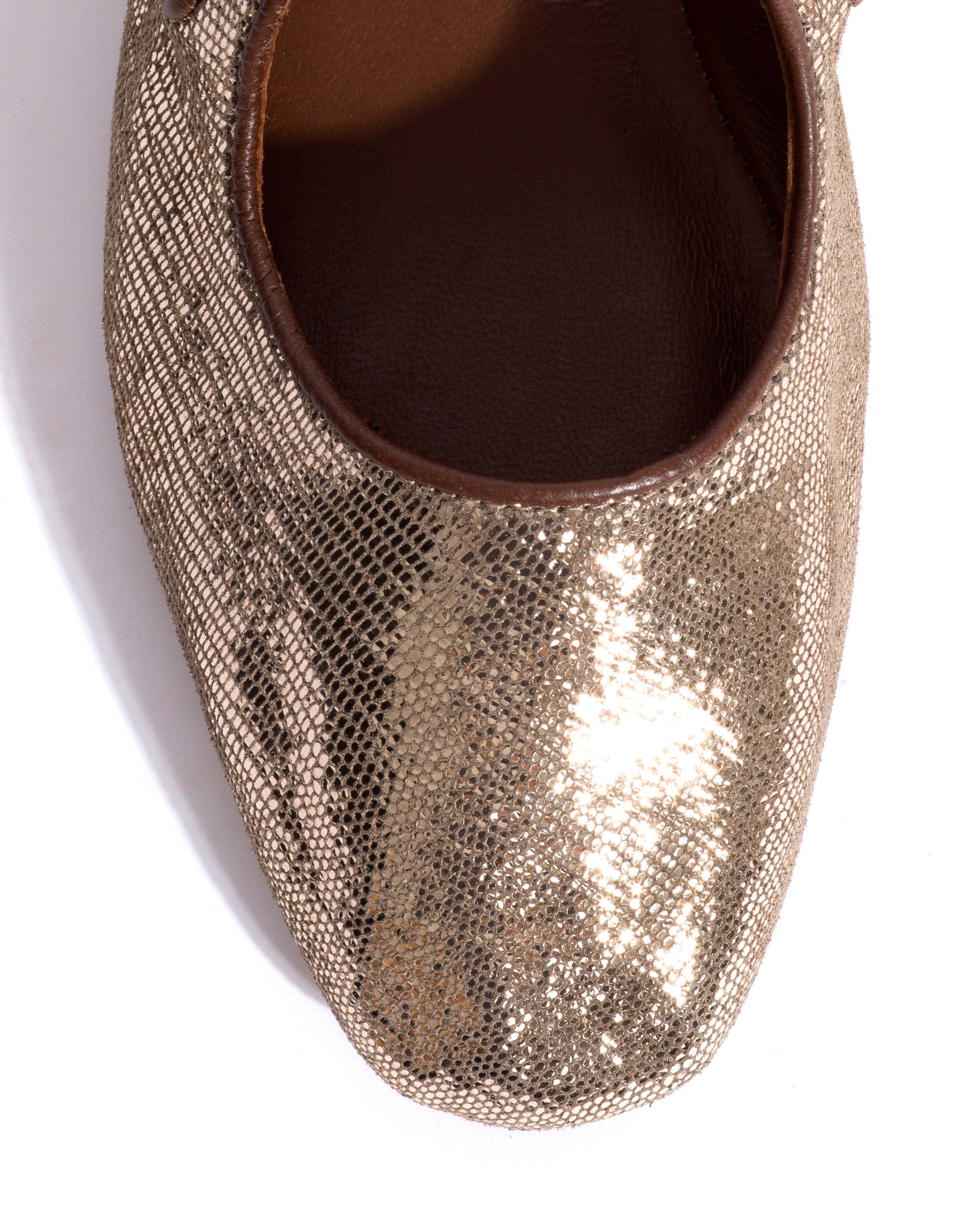 Praise Lizard metallic goat Vintage champagne - Image 5