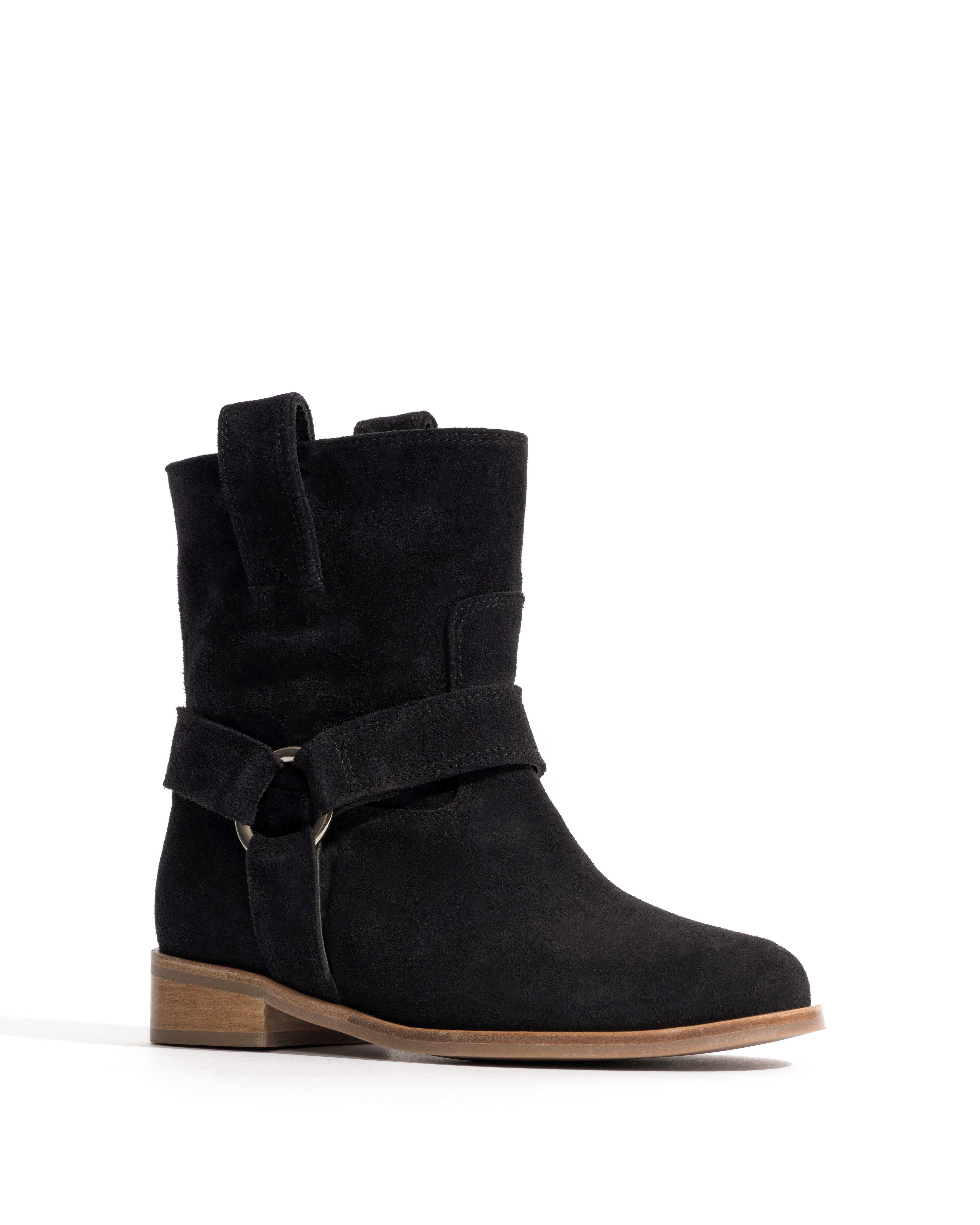 Rhider Calf suede Off black - Image 2