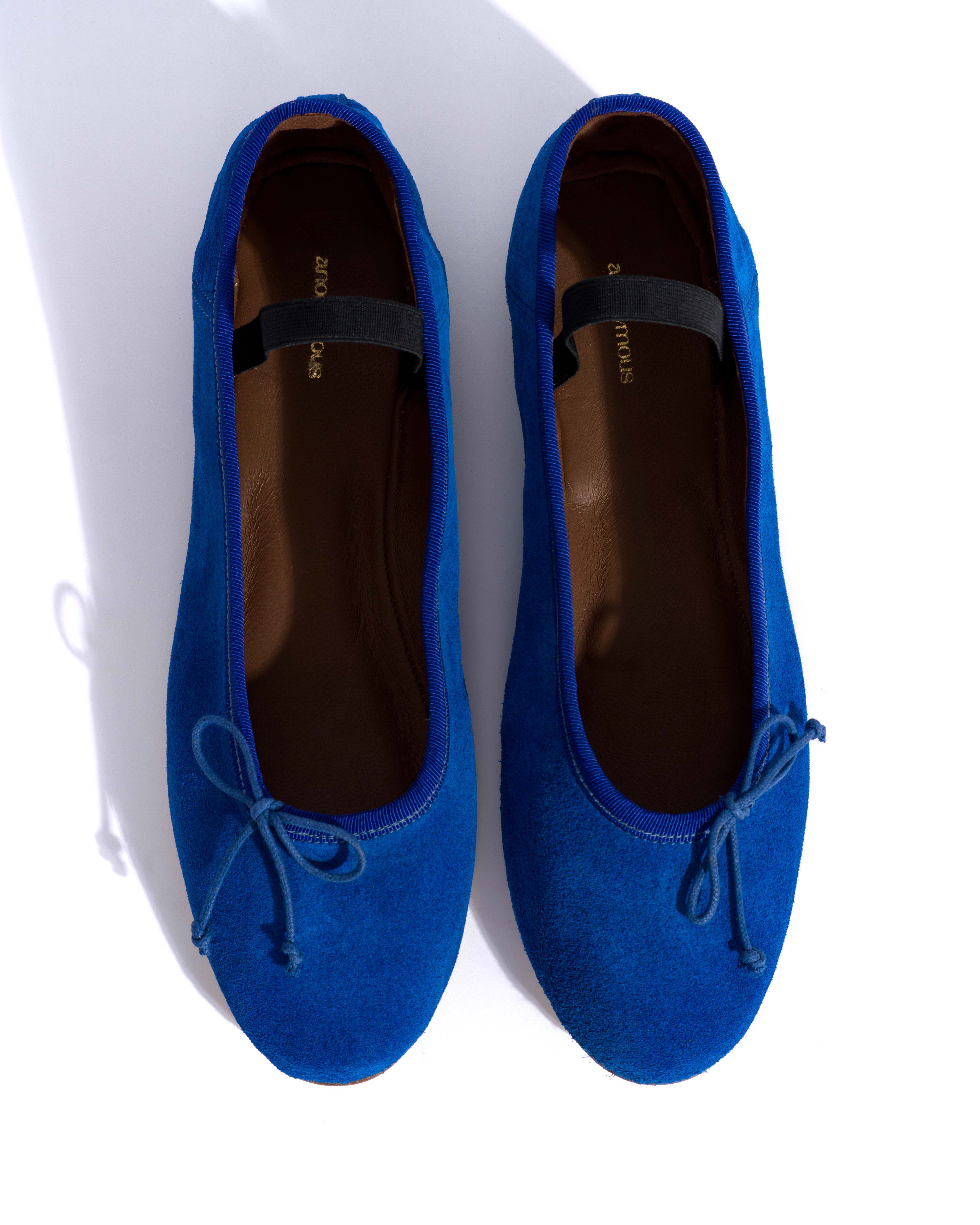 Rhina Calf suede Electric blue - Image 4