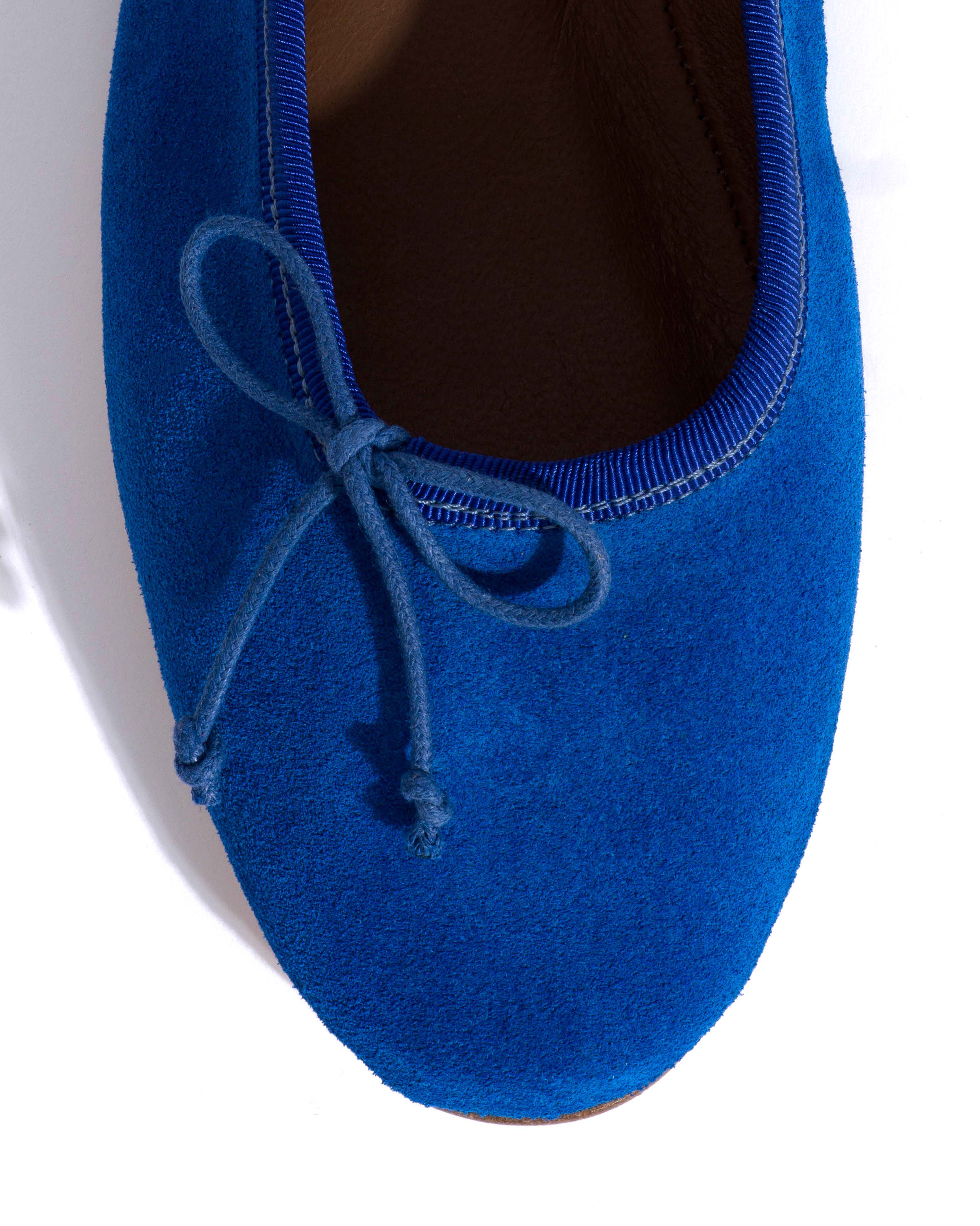 Rhina Calf suede Electric blue - Image 5