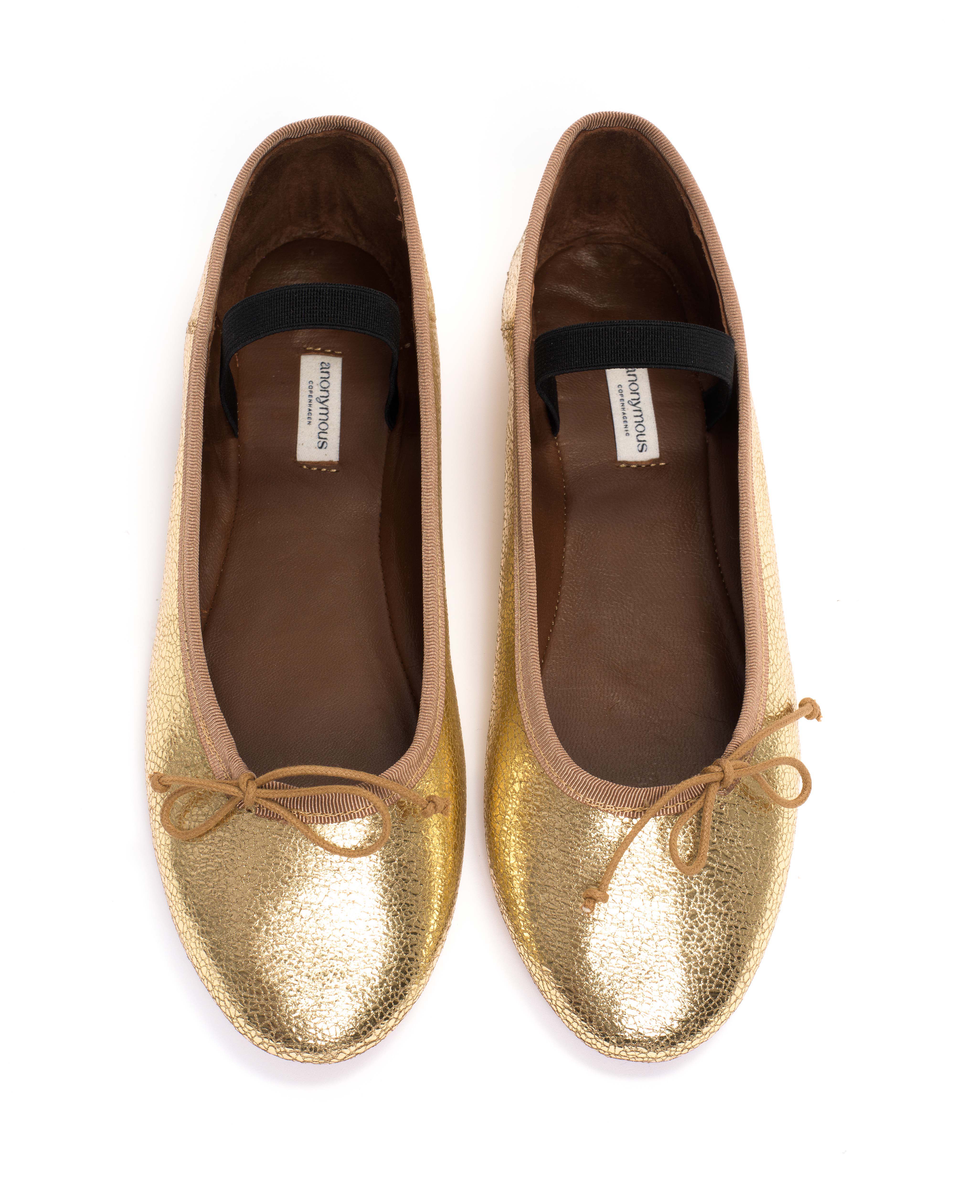 Rhina Crackled metallic goat Gold - Image 3