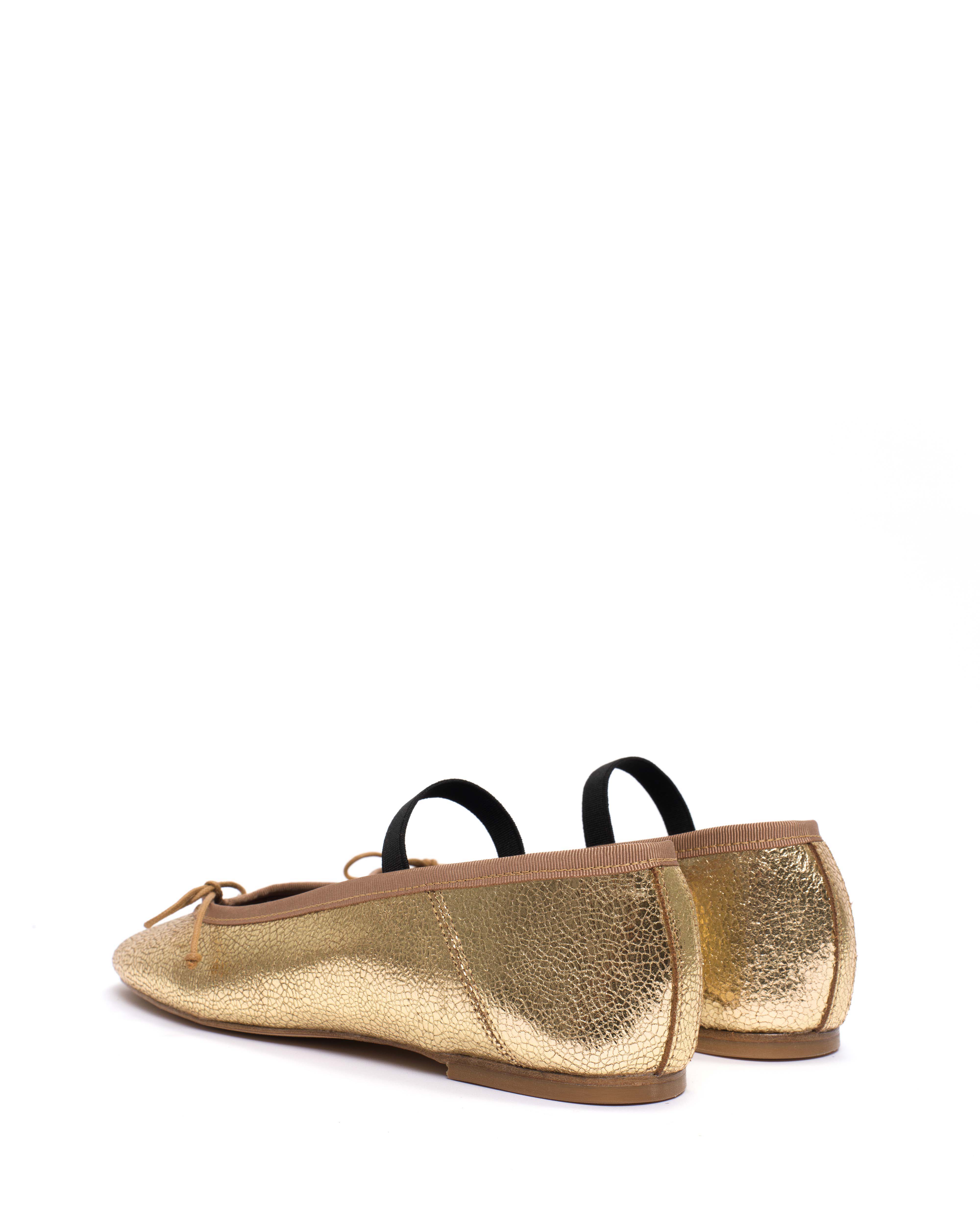 Rhina Crackled metallic goat Gold - Image 4