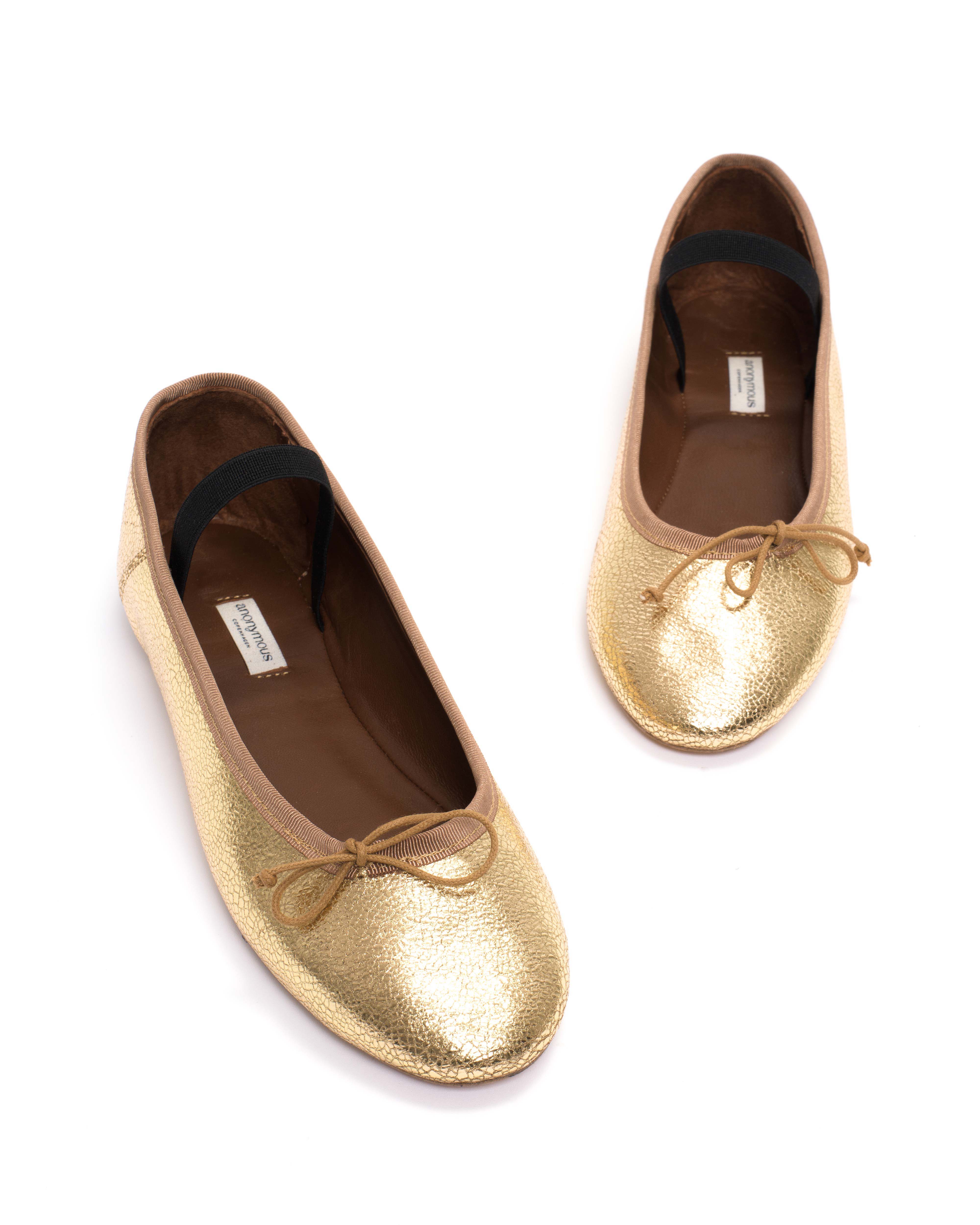 Rhina Crackled metallic goat Gold - Image 5