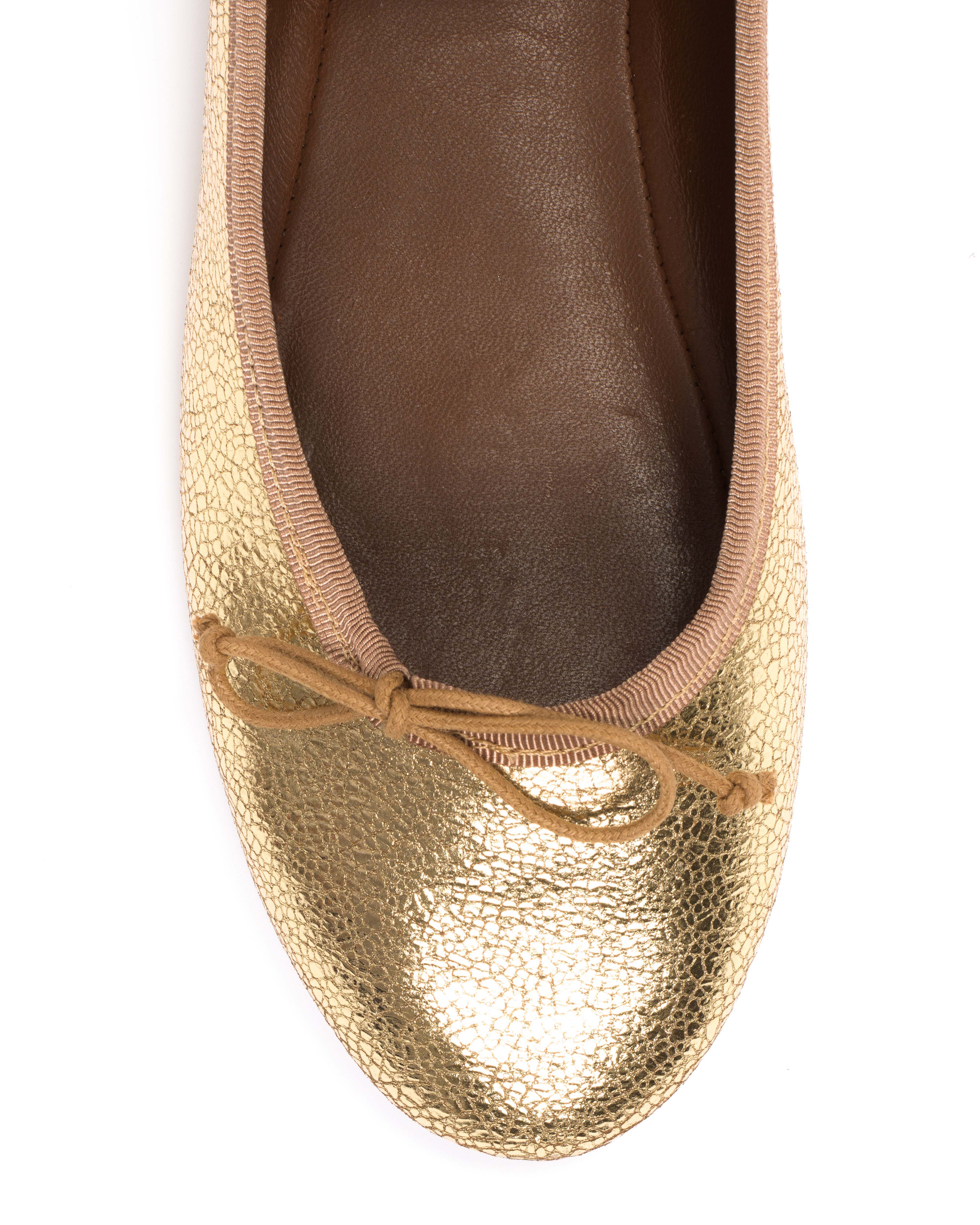 Rhina Crackled metallic goat Gold - Image 6