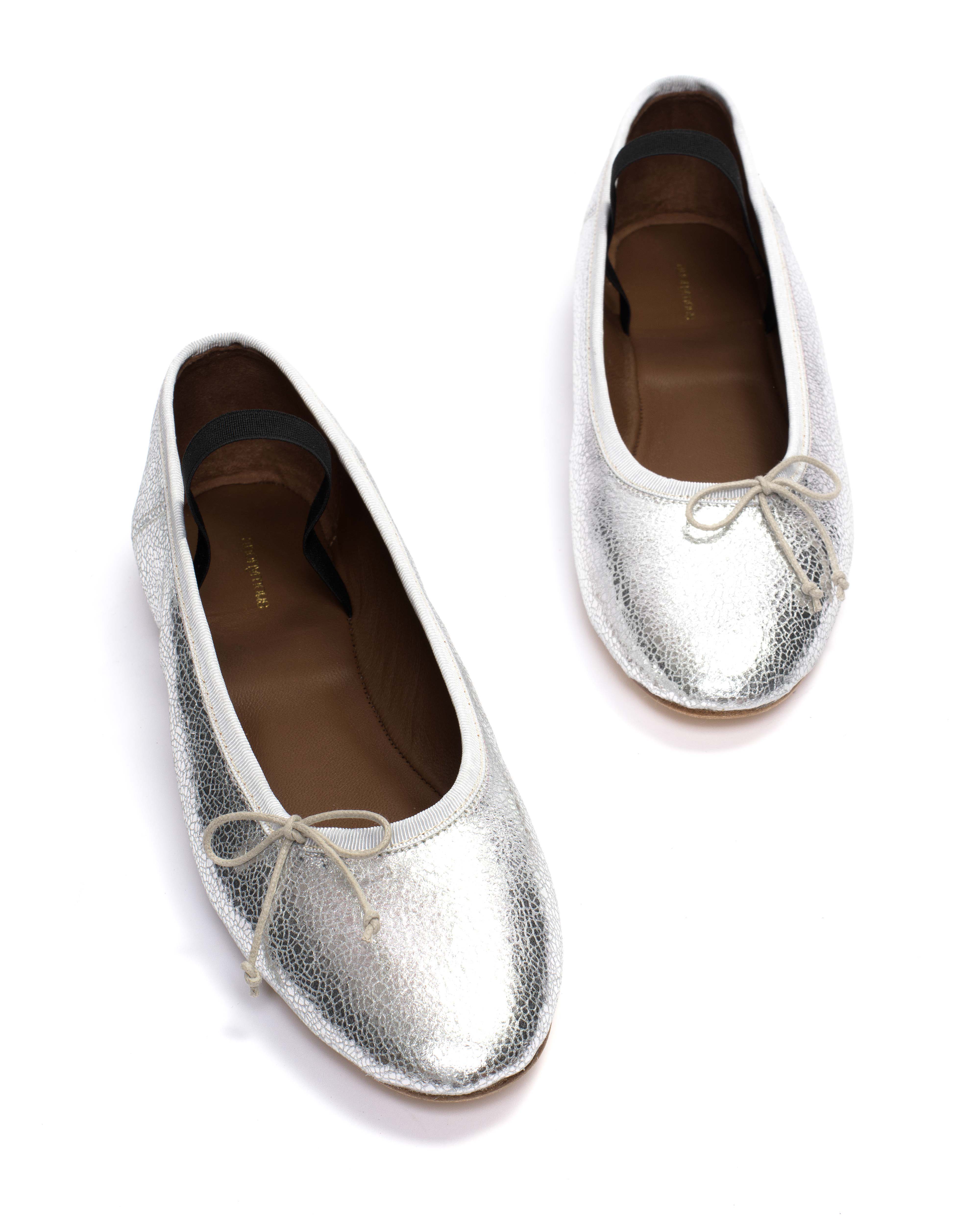 Rhina Crackled metallic goat Silver - Image 6