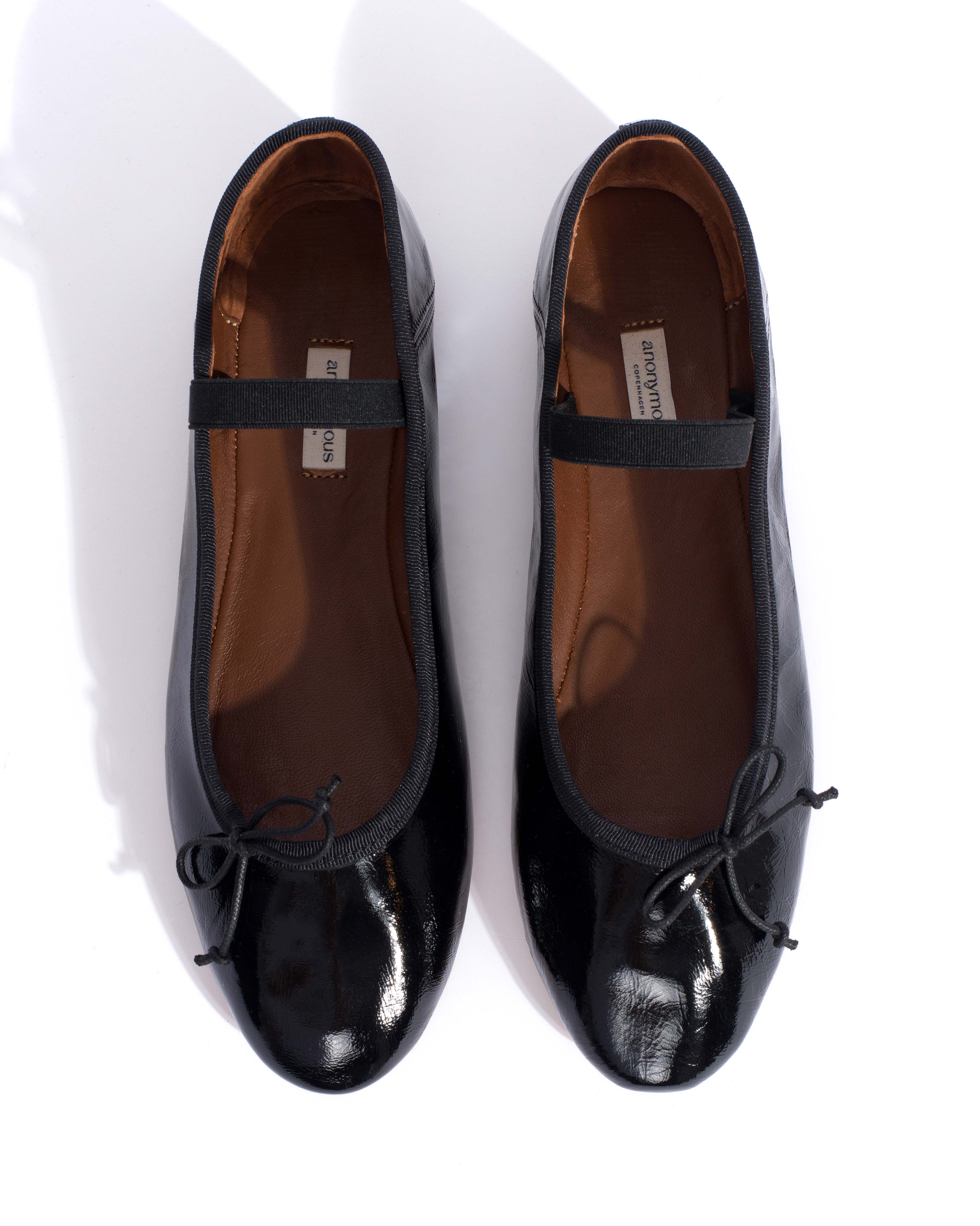 Rhina Crinkled polished goat Black - Image 4