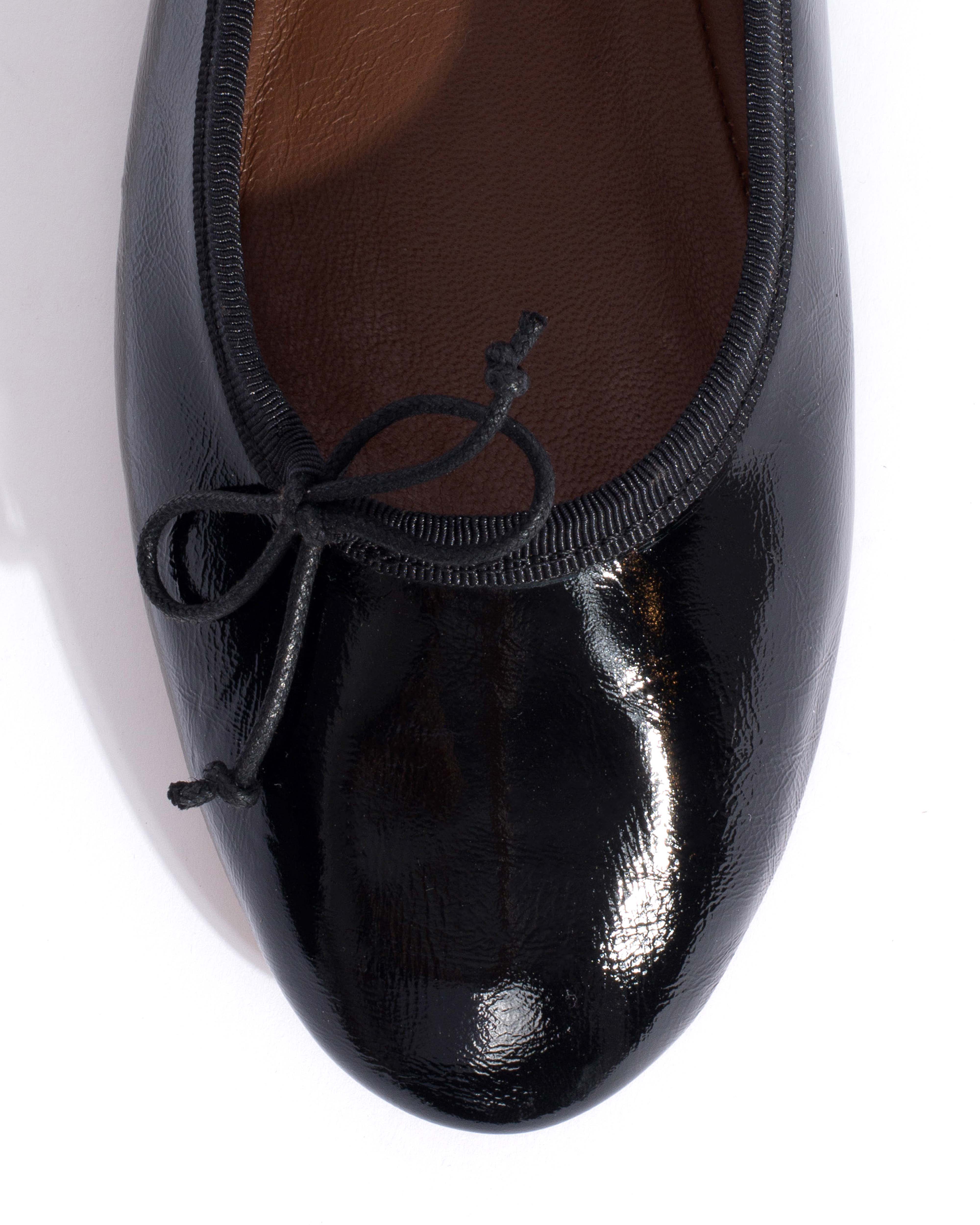 Rhina Crinkled polished goat Black - Image 5