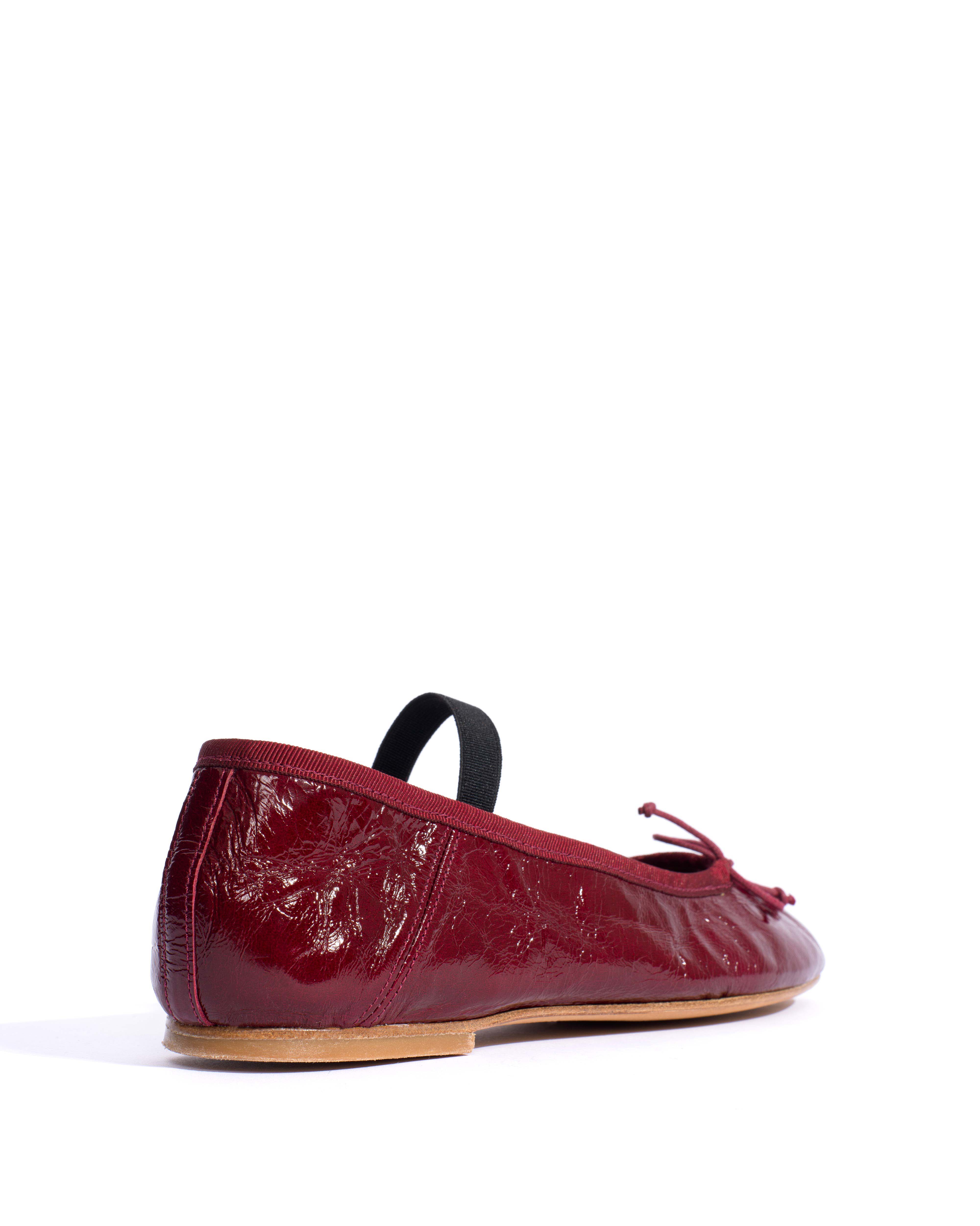 Rhina Crinkled polished goat Pomegranate - Image 3