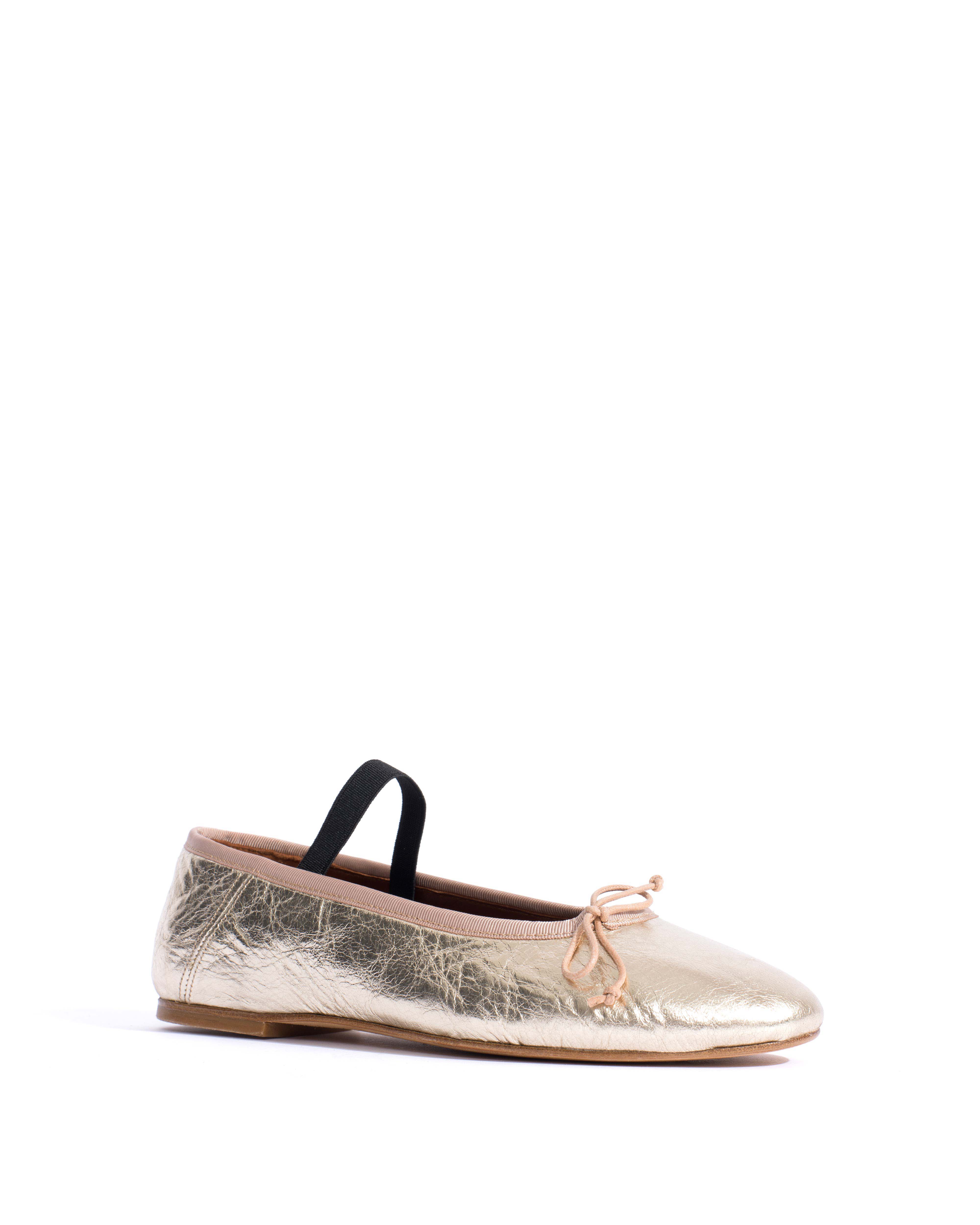 Rhina Grained metallic lamb Champagne - Image 2