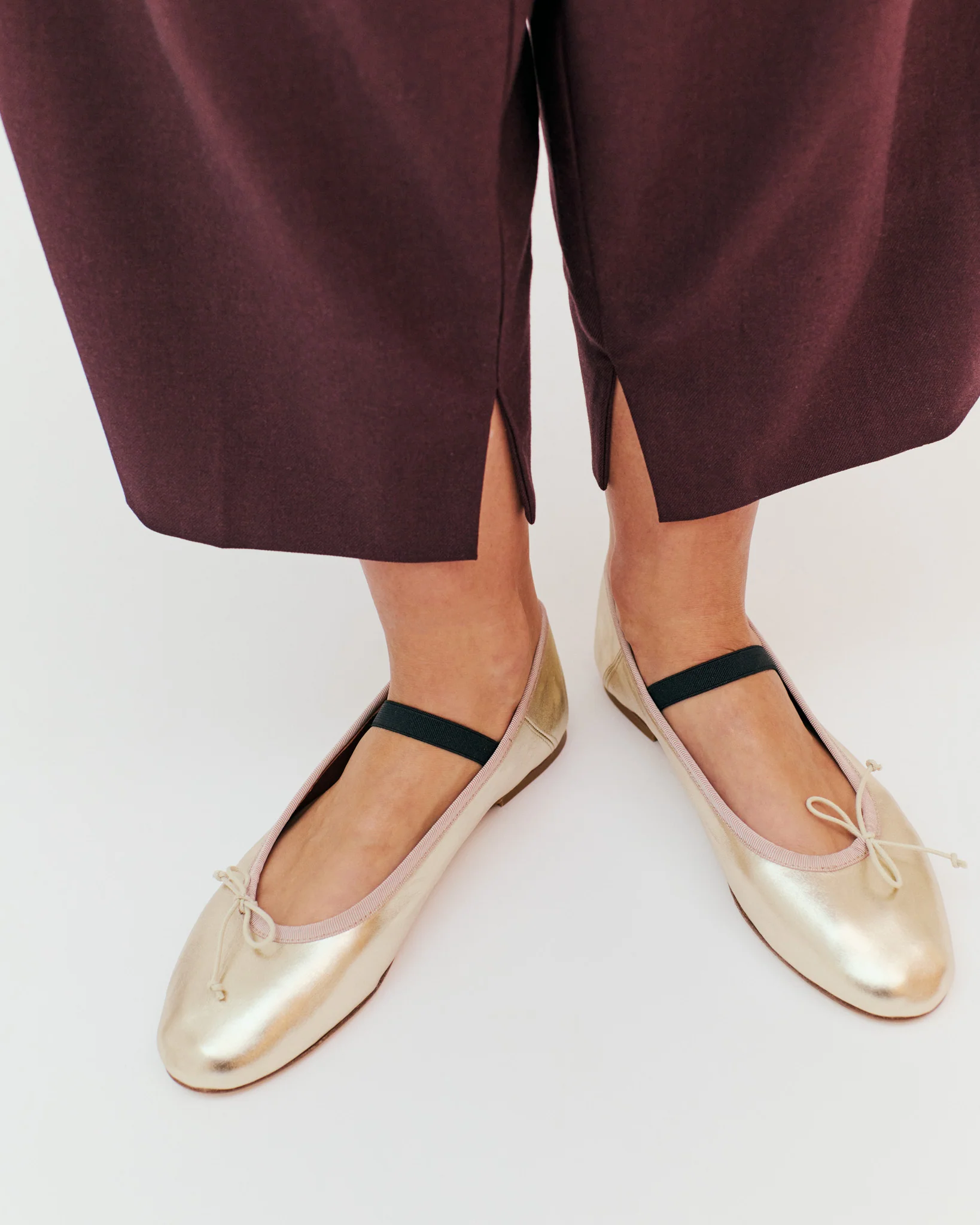 Rhina Grained metallic lamb Champagne - Image 3