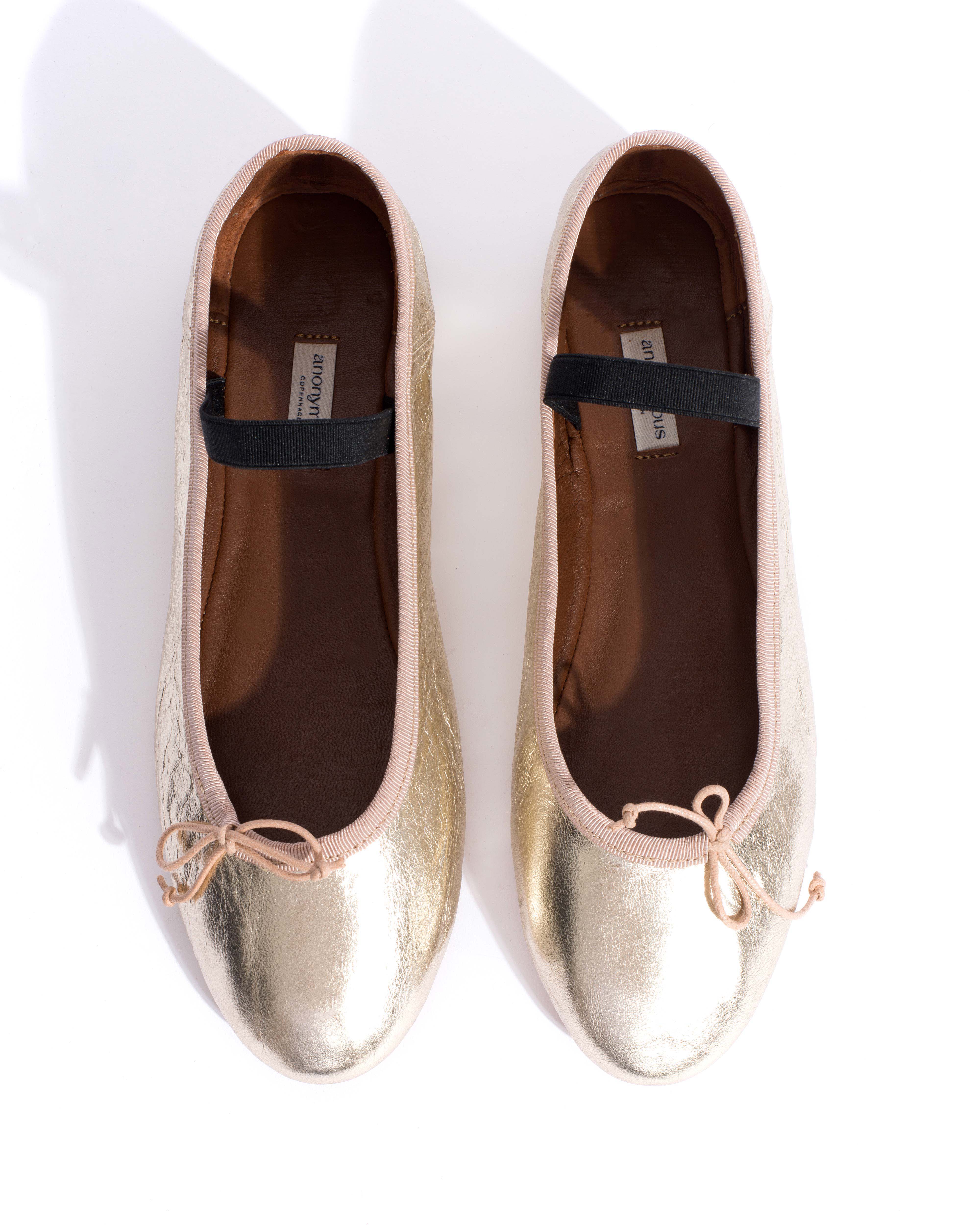 Rhina Grained metallic lamb Champagne - Image 5