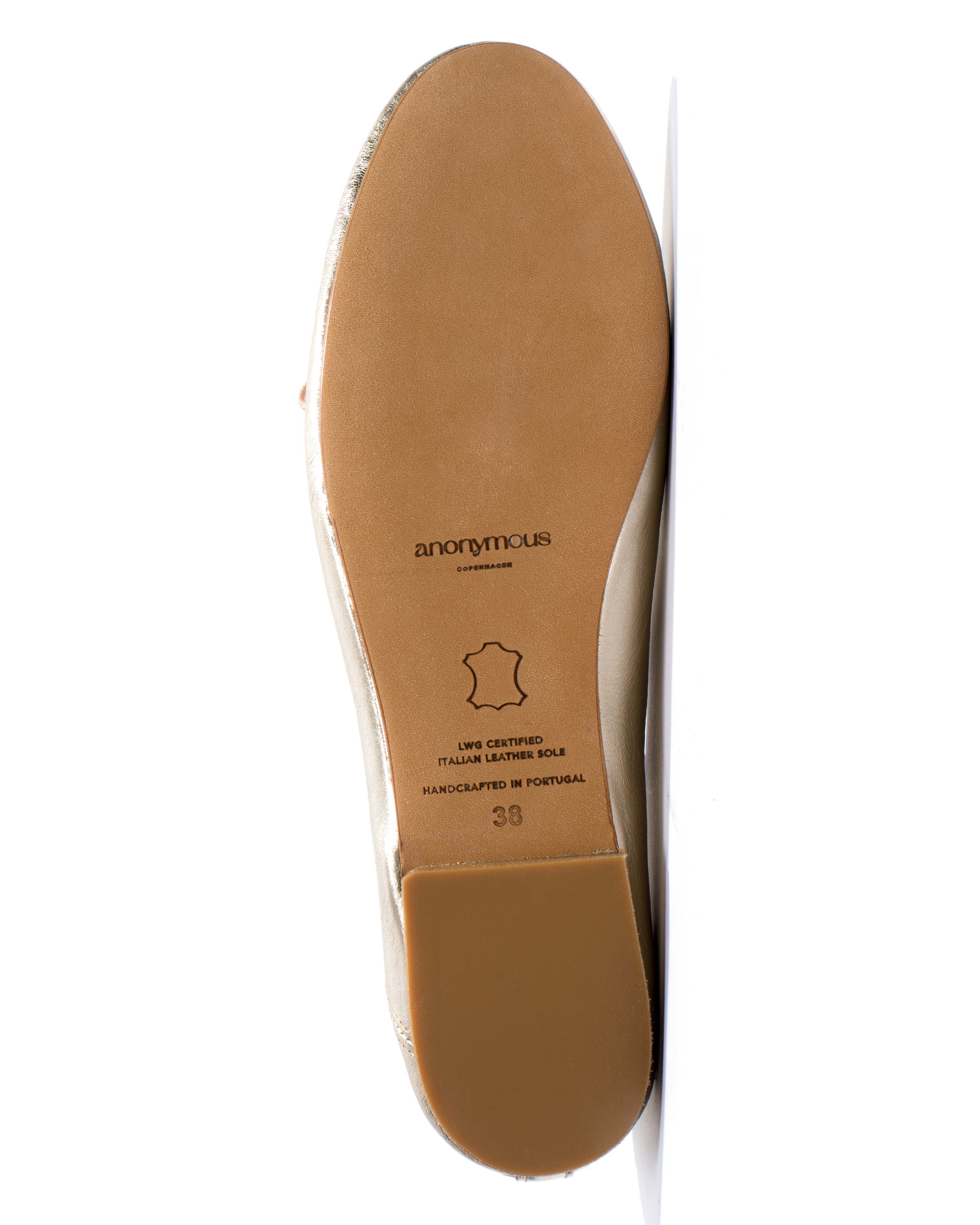 Rhina Grained metallic lamb Champagne - Image 7