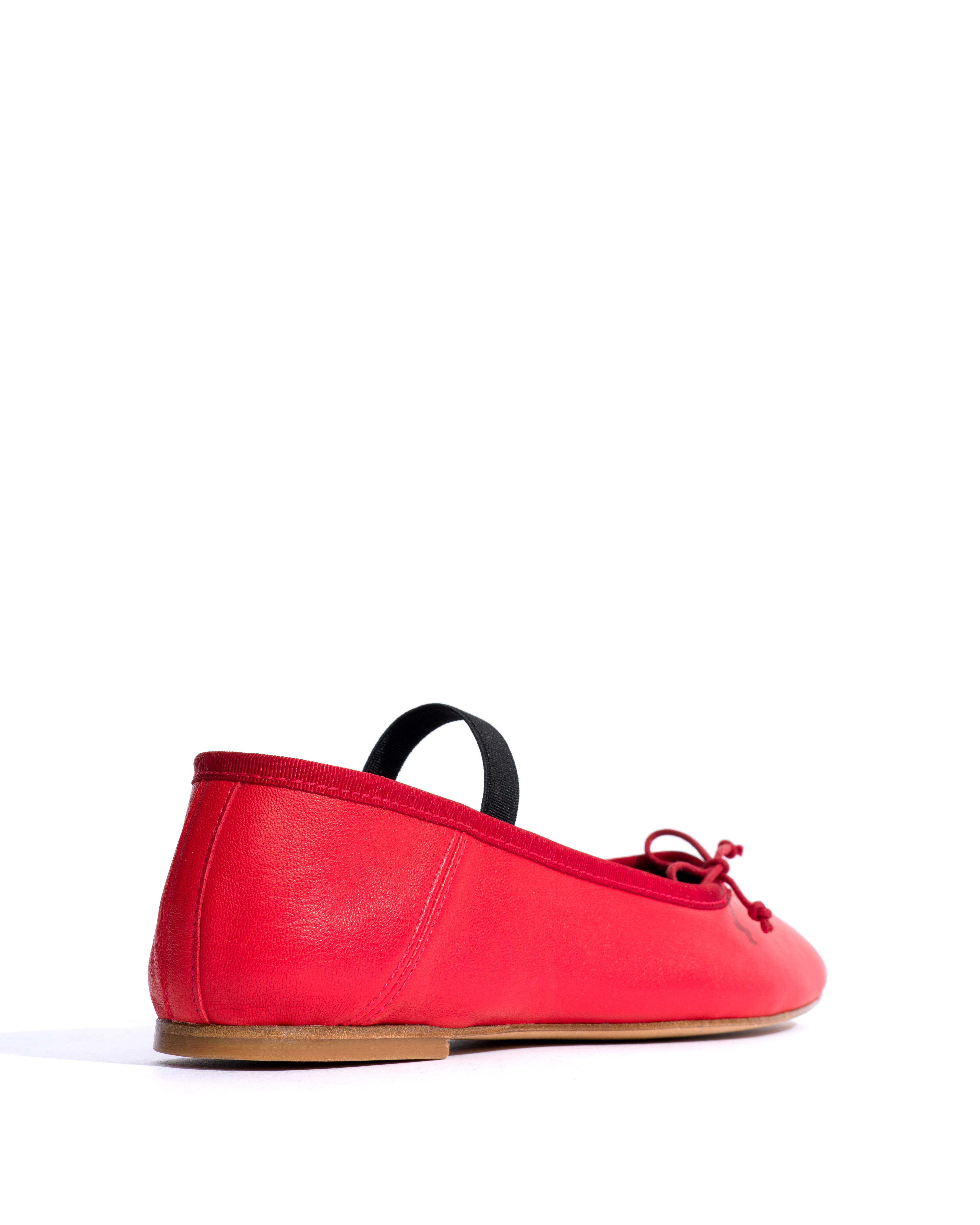 Rhina Silky lamb Ruby red - Image 3