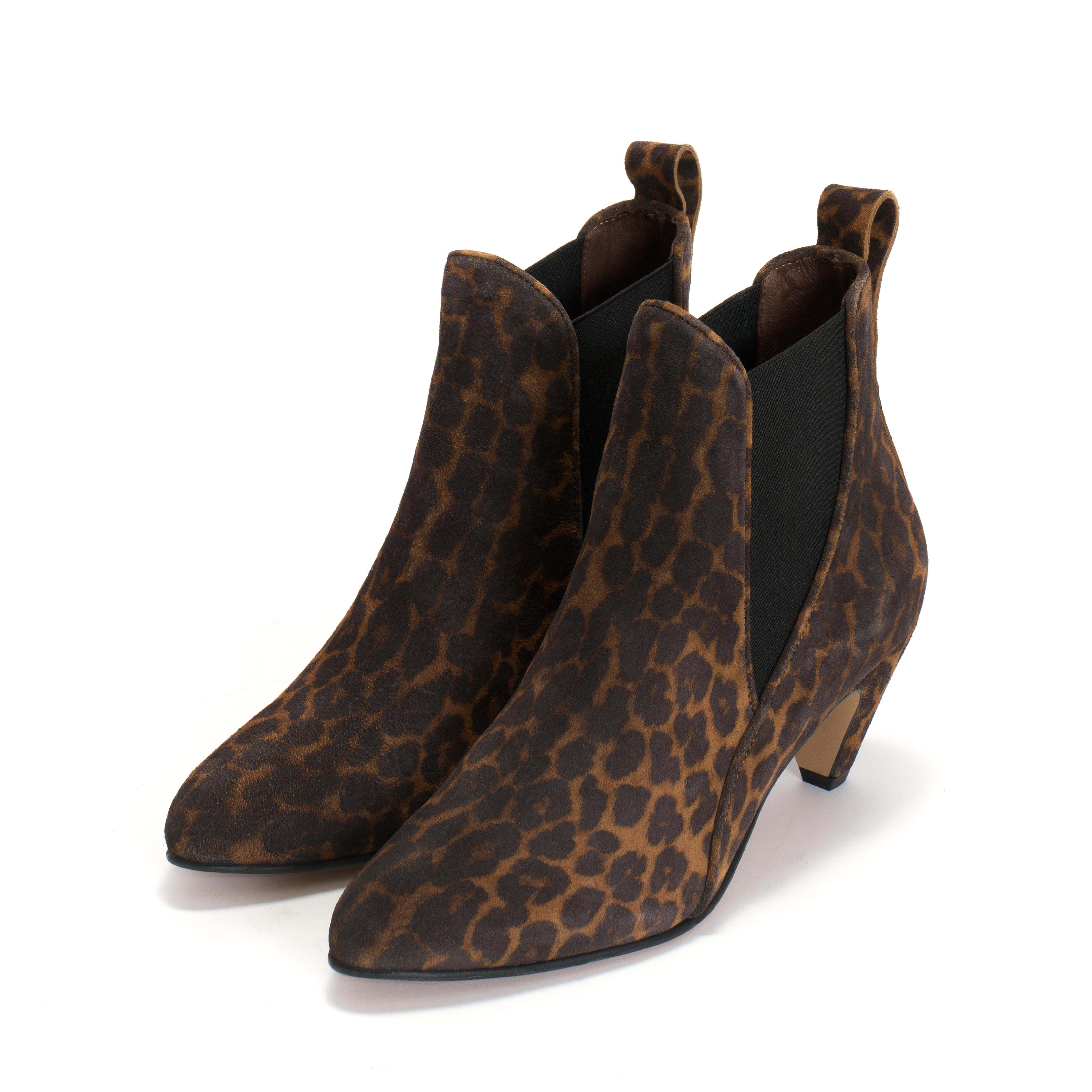 Rikley Calf suede print Leopard - Image 2