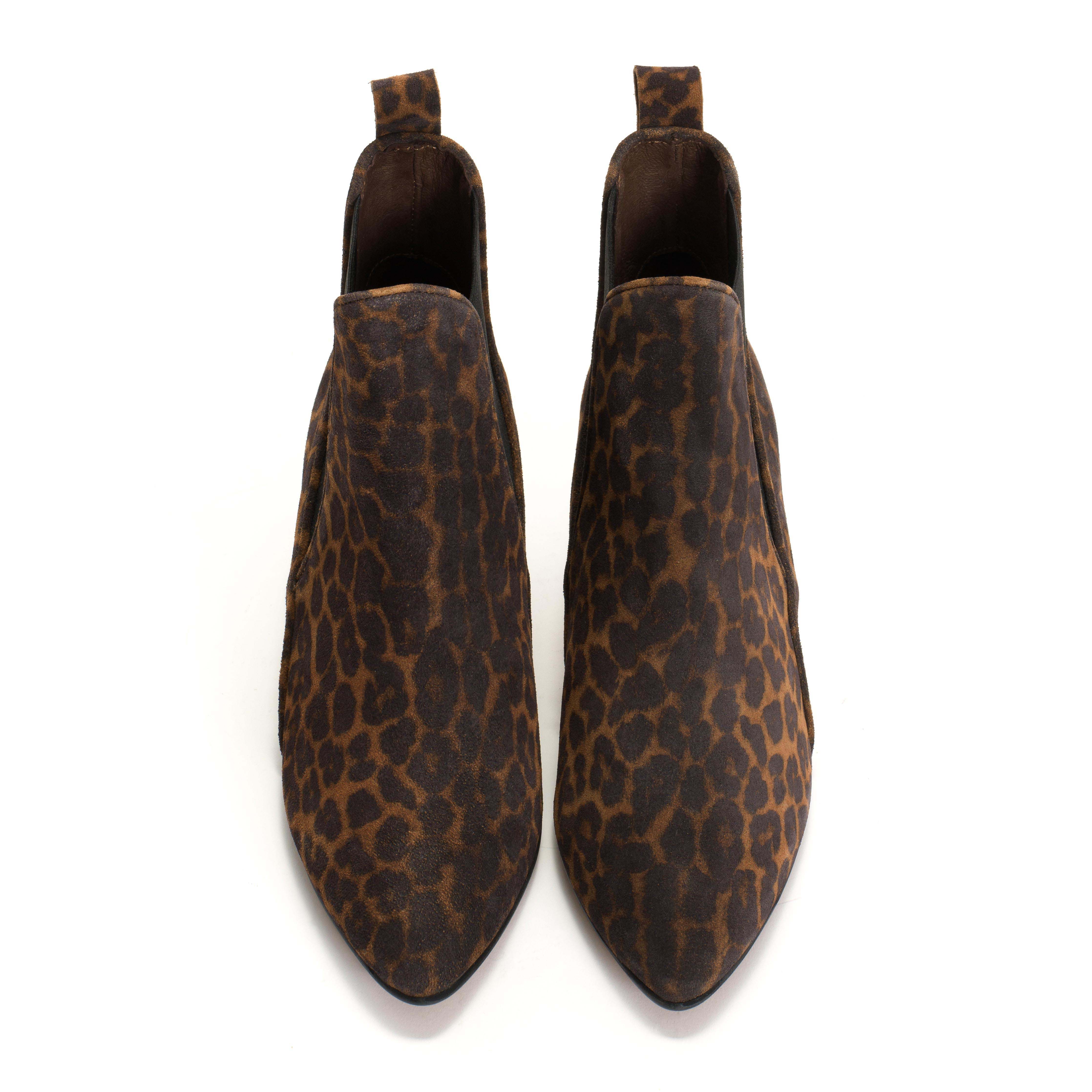Rikley Calf suede print Leopard - Image 3