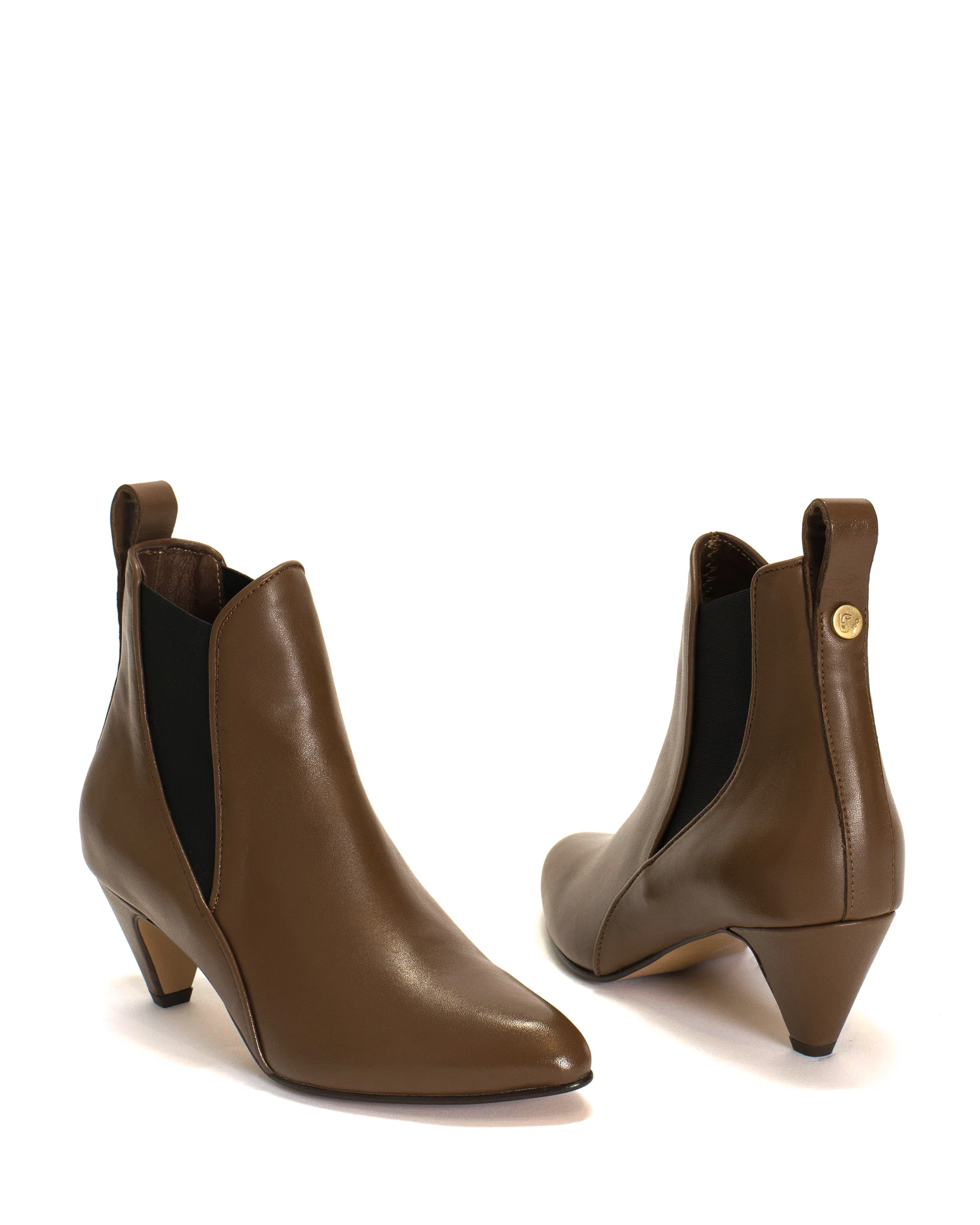Rikley Soft calf Dark taupe - Image 5
