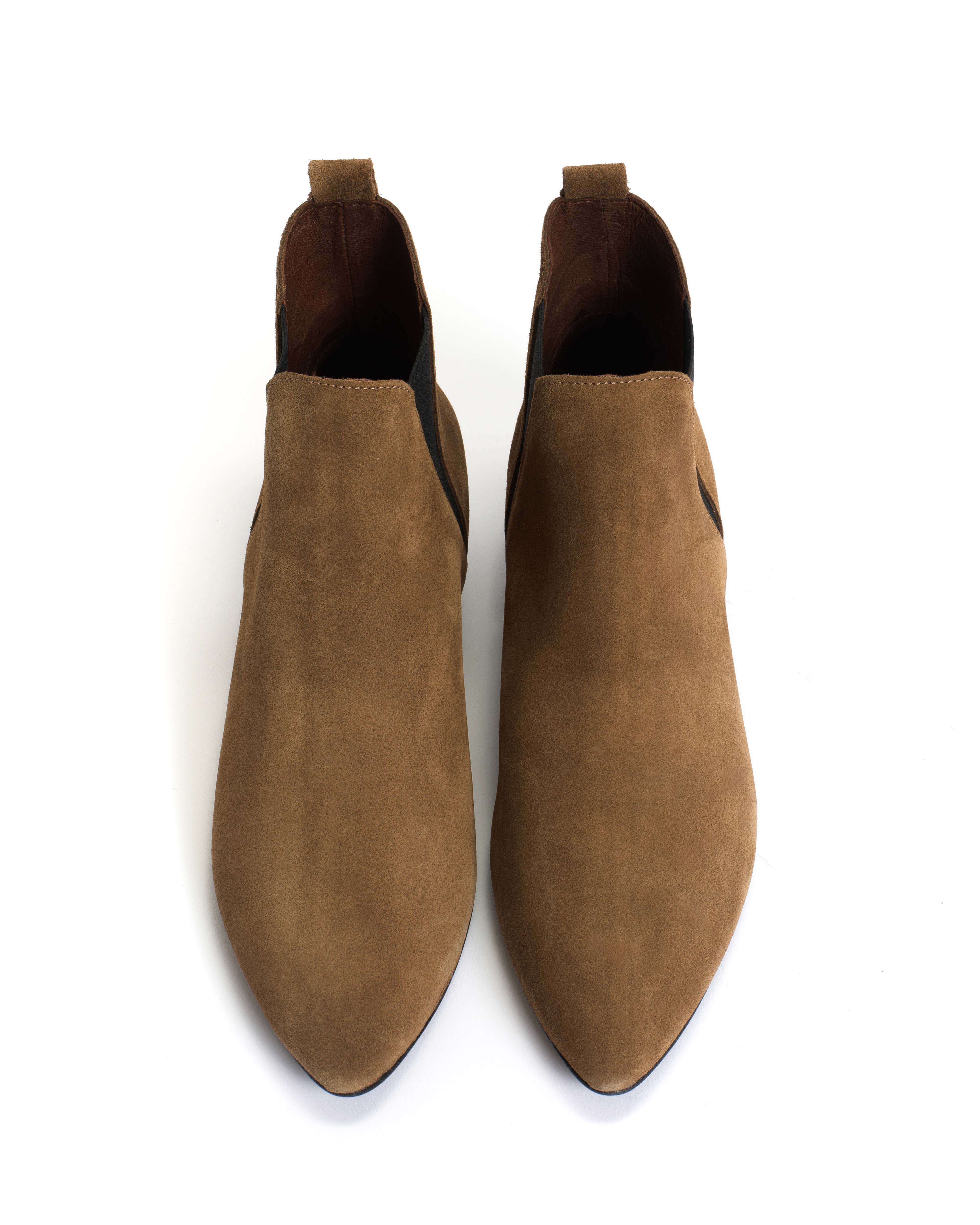 Rita Calf suede Cinnamon - Image 3