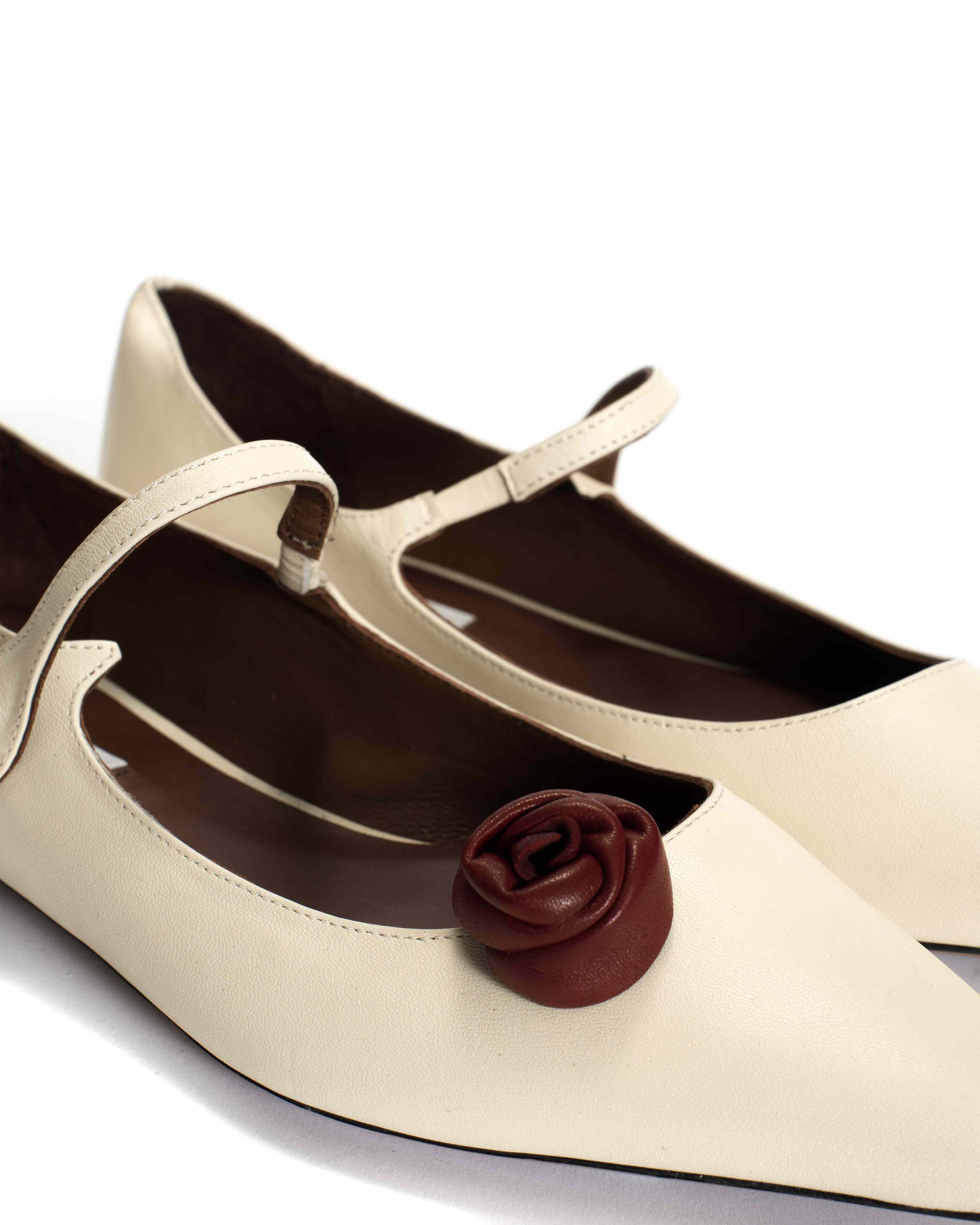 Rose shoe clip Shiny lamb Pomegranate - Image 3