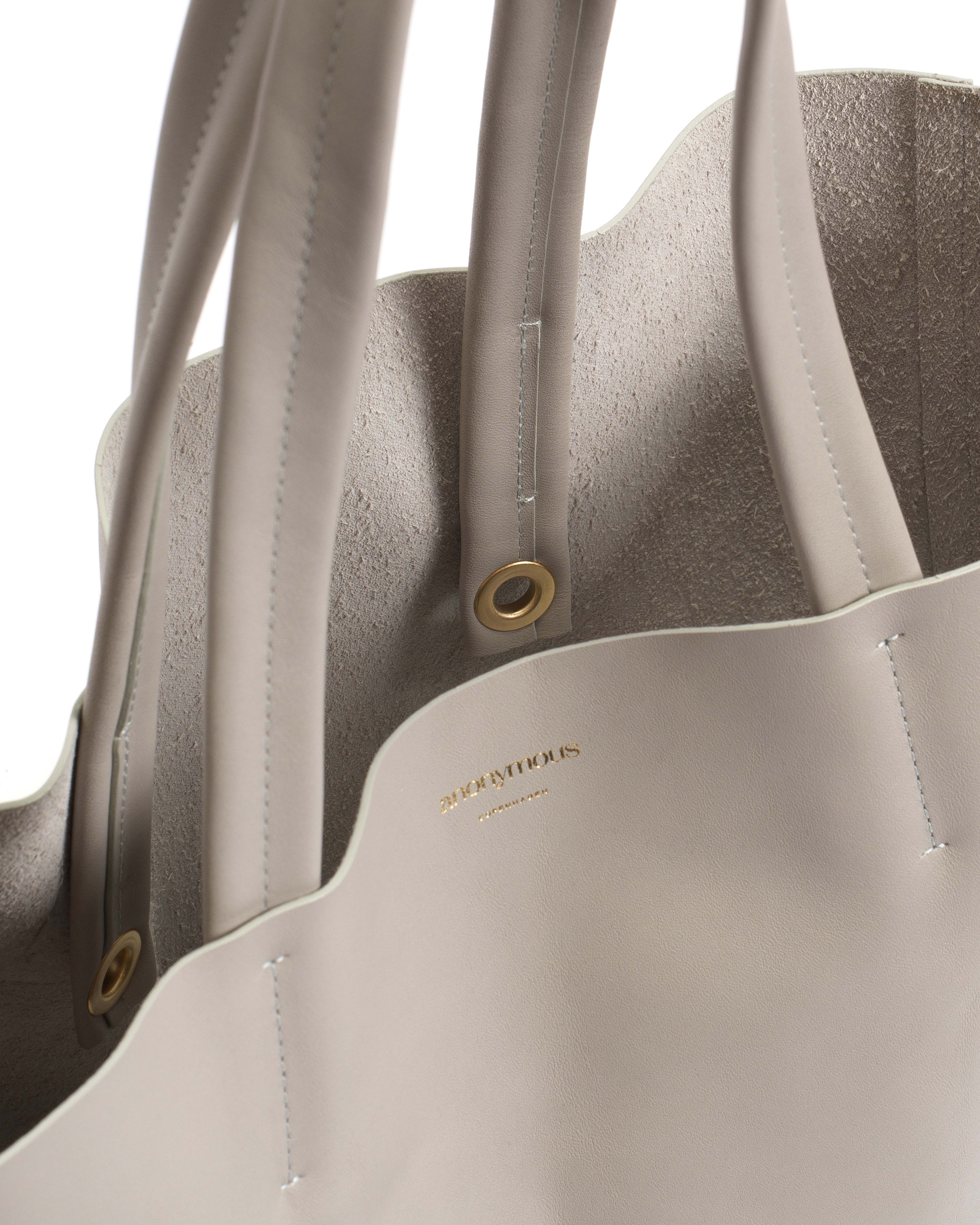Ruba shopper Soft calf Ash grey - Image 5