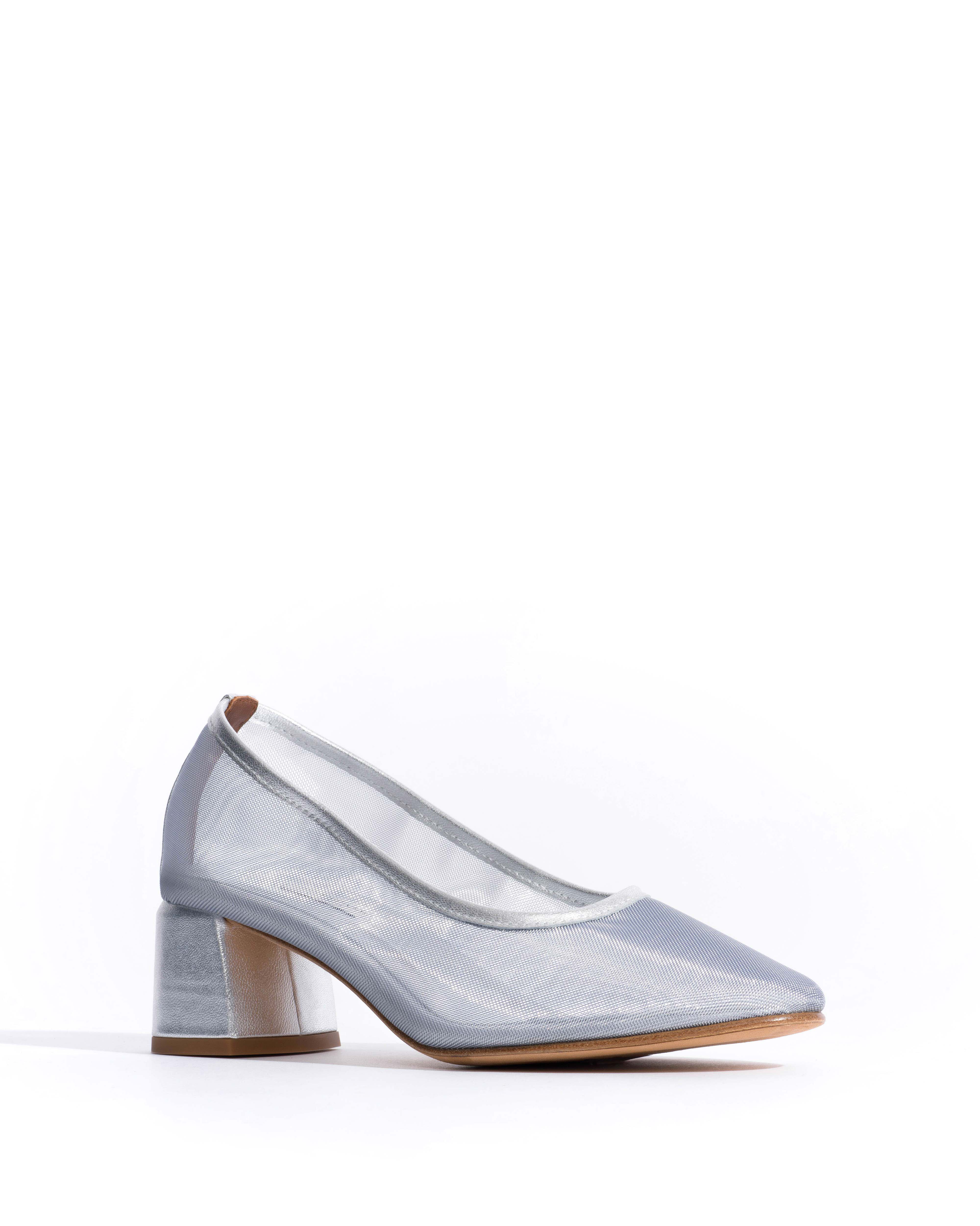 Sacha 40 mesh Metallic goat & mesh Silver - Image 2