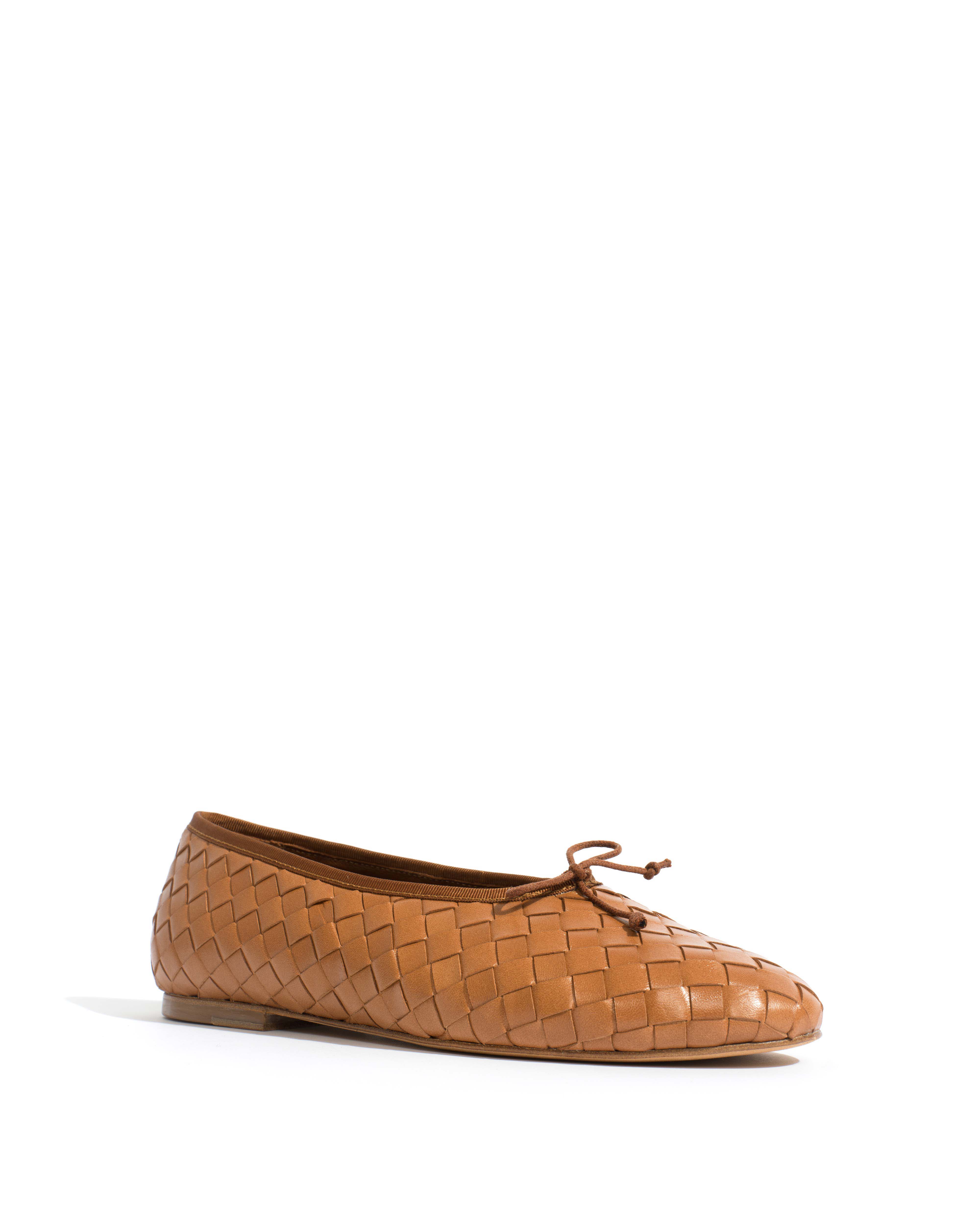 Sacha interlace Shiny lamb Caramel - Image 2