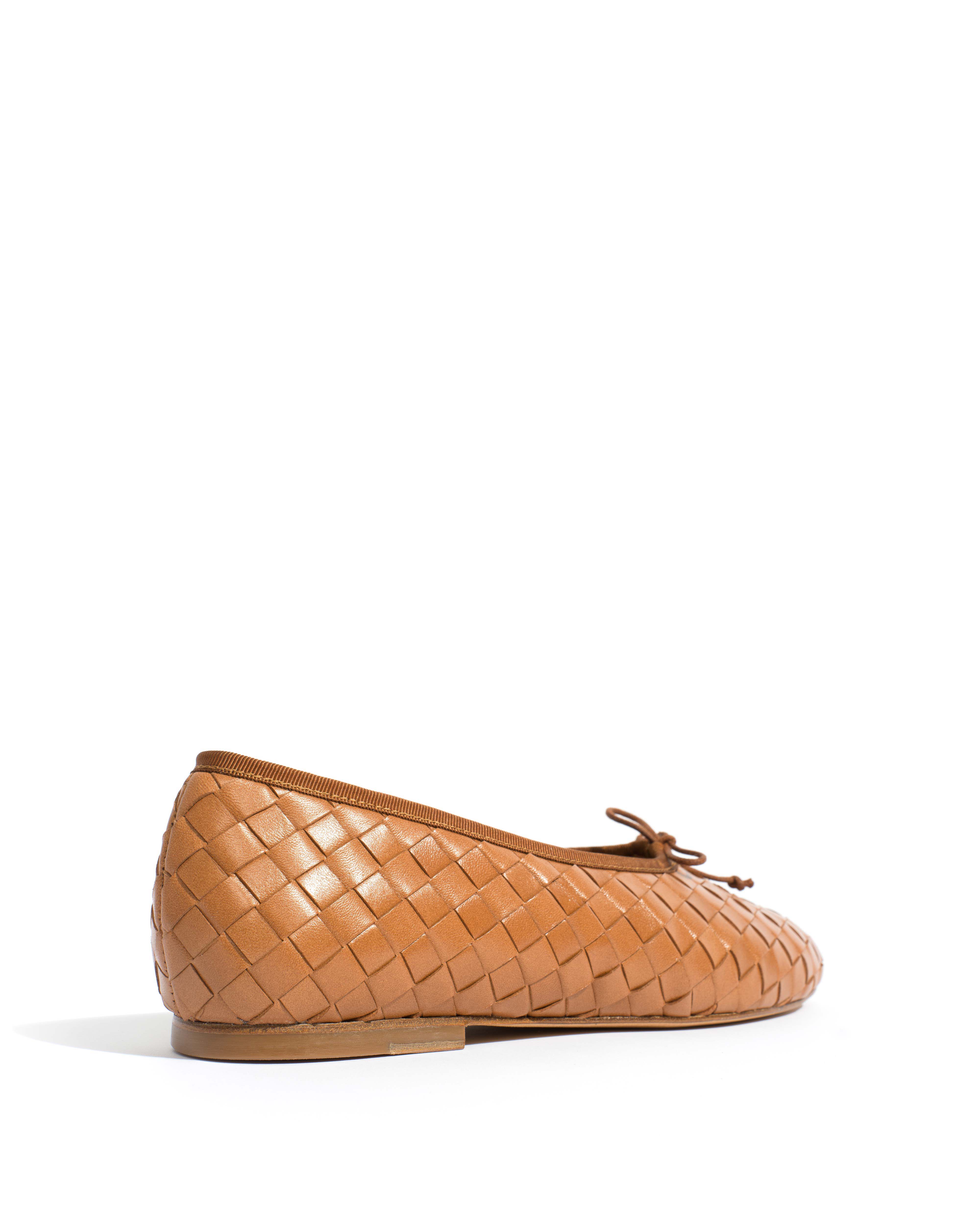 Sacha interlace Shiny lamb Caramel - Image 3