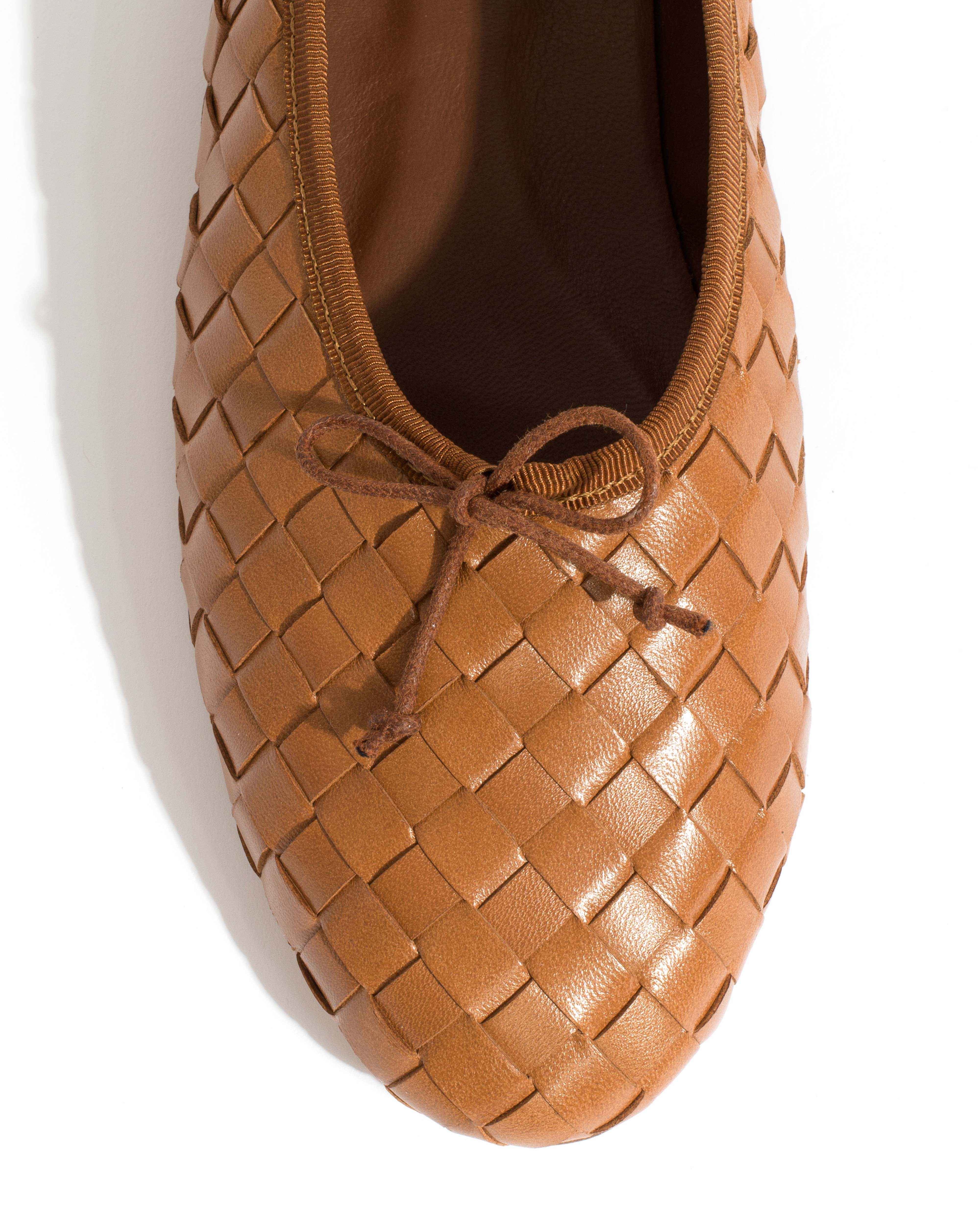 Sacha interlace Shiny lamb Caramel - Image 5
