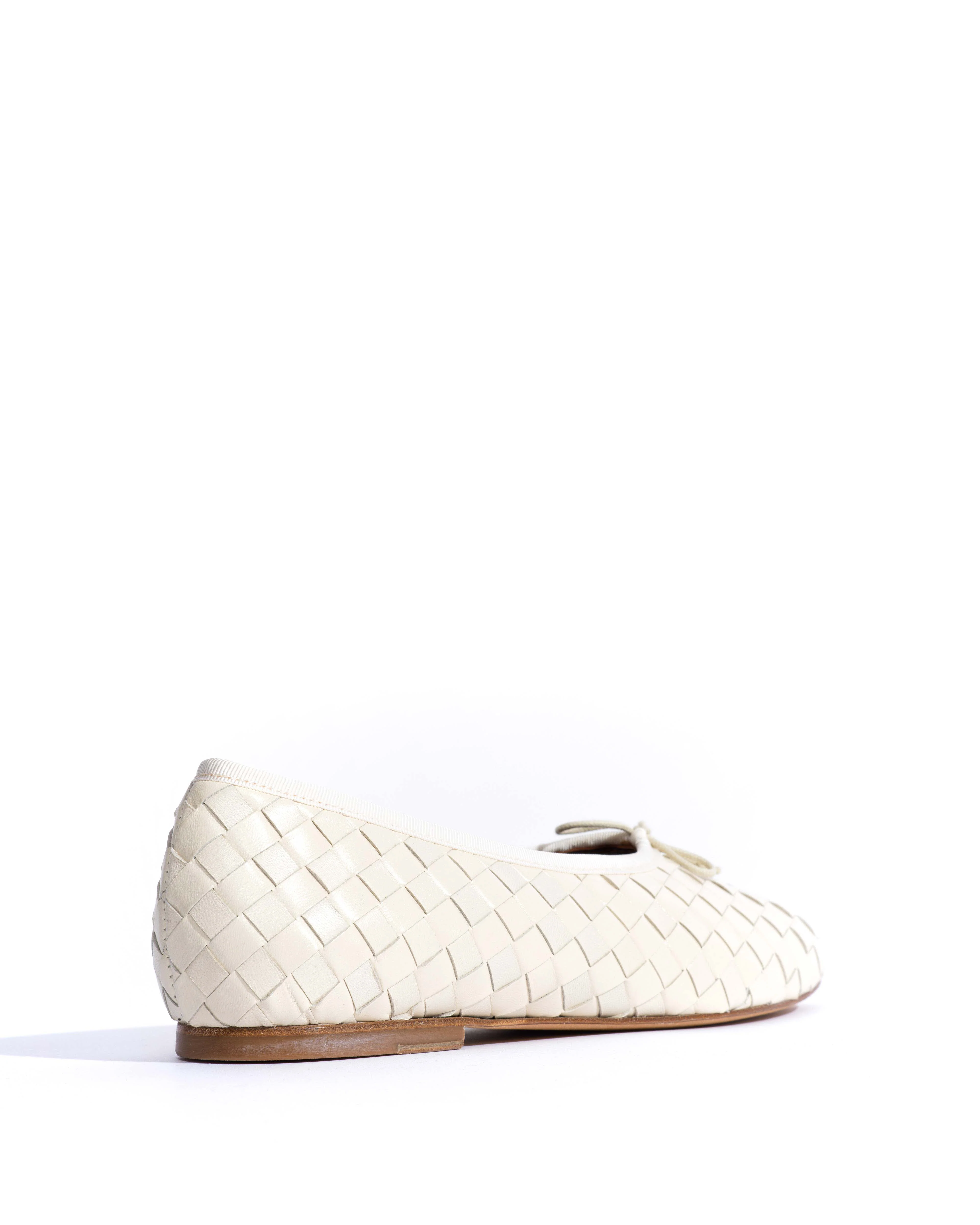 Sacha interlace Shiny lamb White sand - Image 4