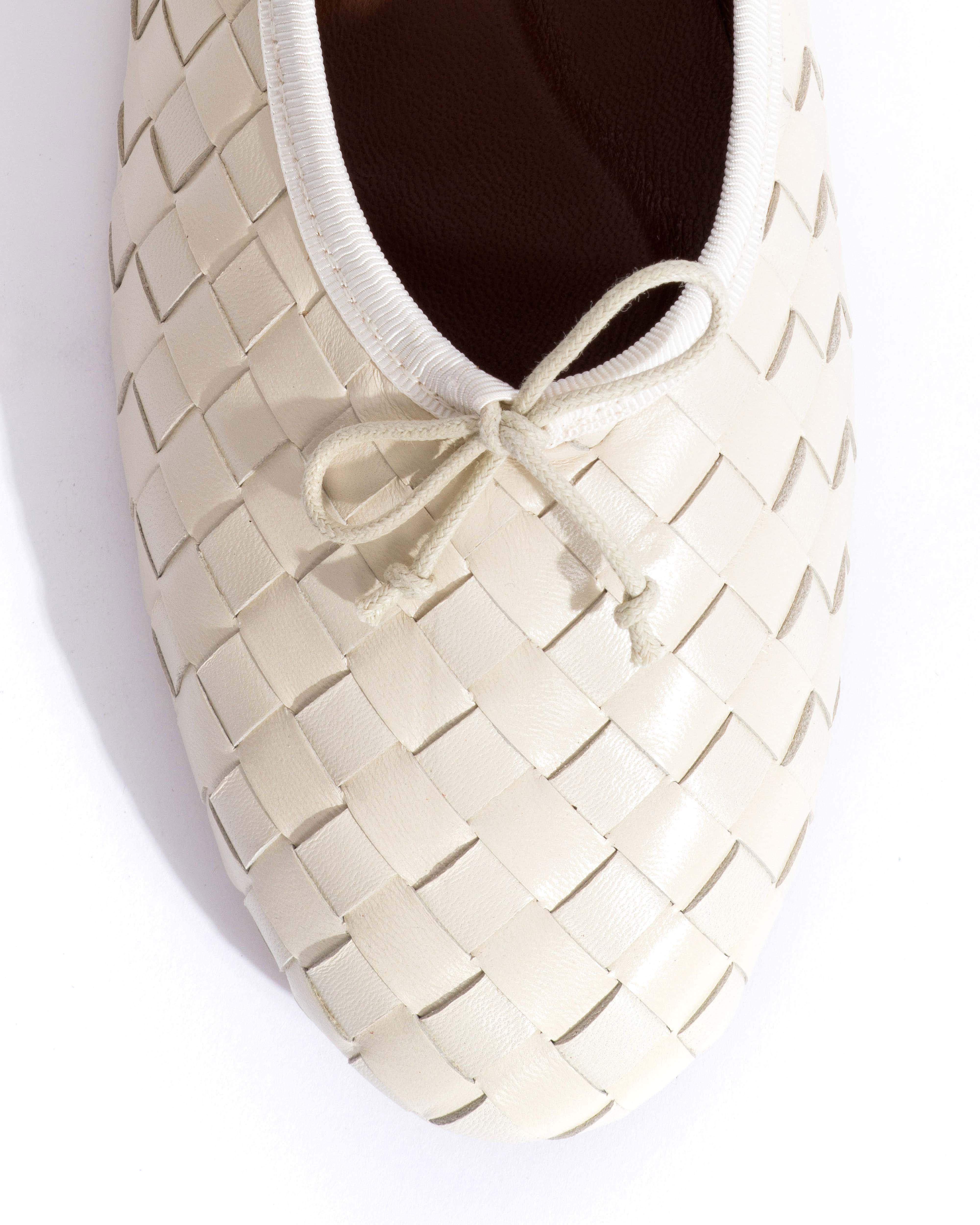 Sacha interlace Shiny lamb White sand - Image 6