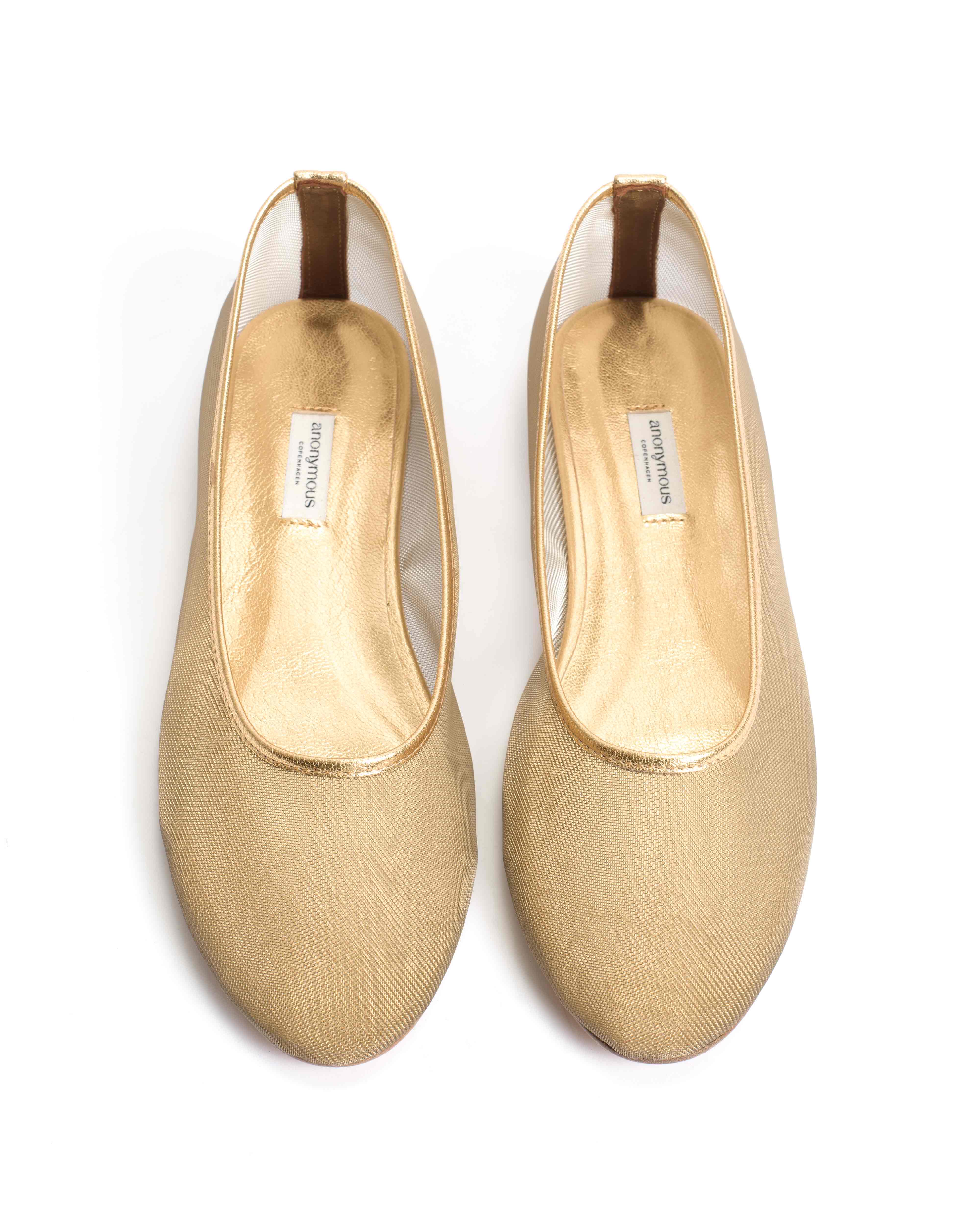 Sacha mesh Metallic goat & mesh Gold - Image 3