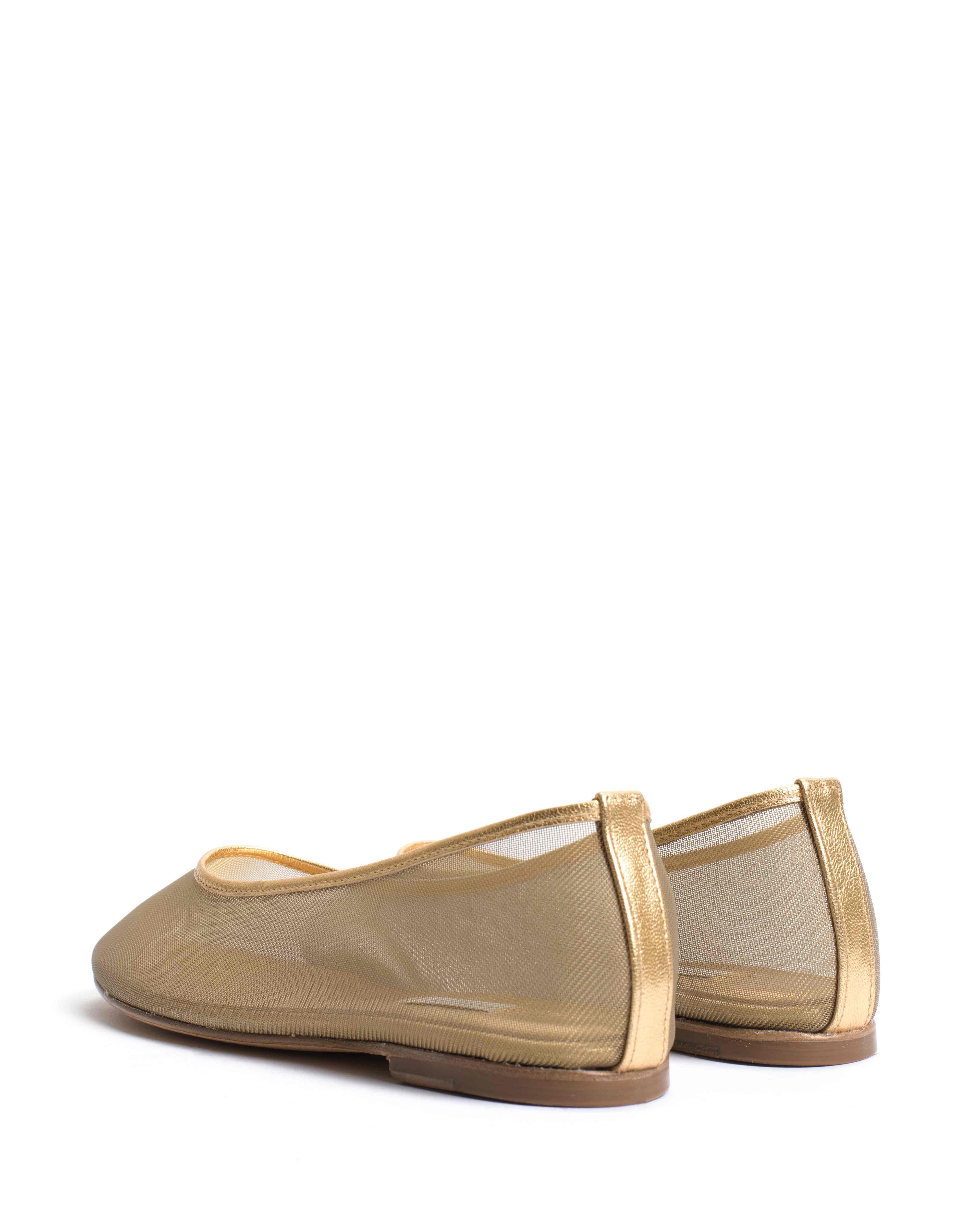 Sacha mesh Metallic goat & mesh Gold - Image 4