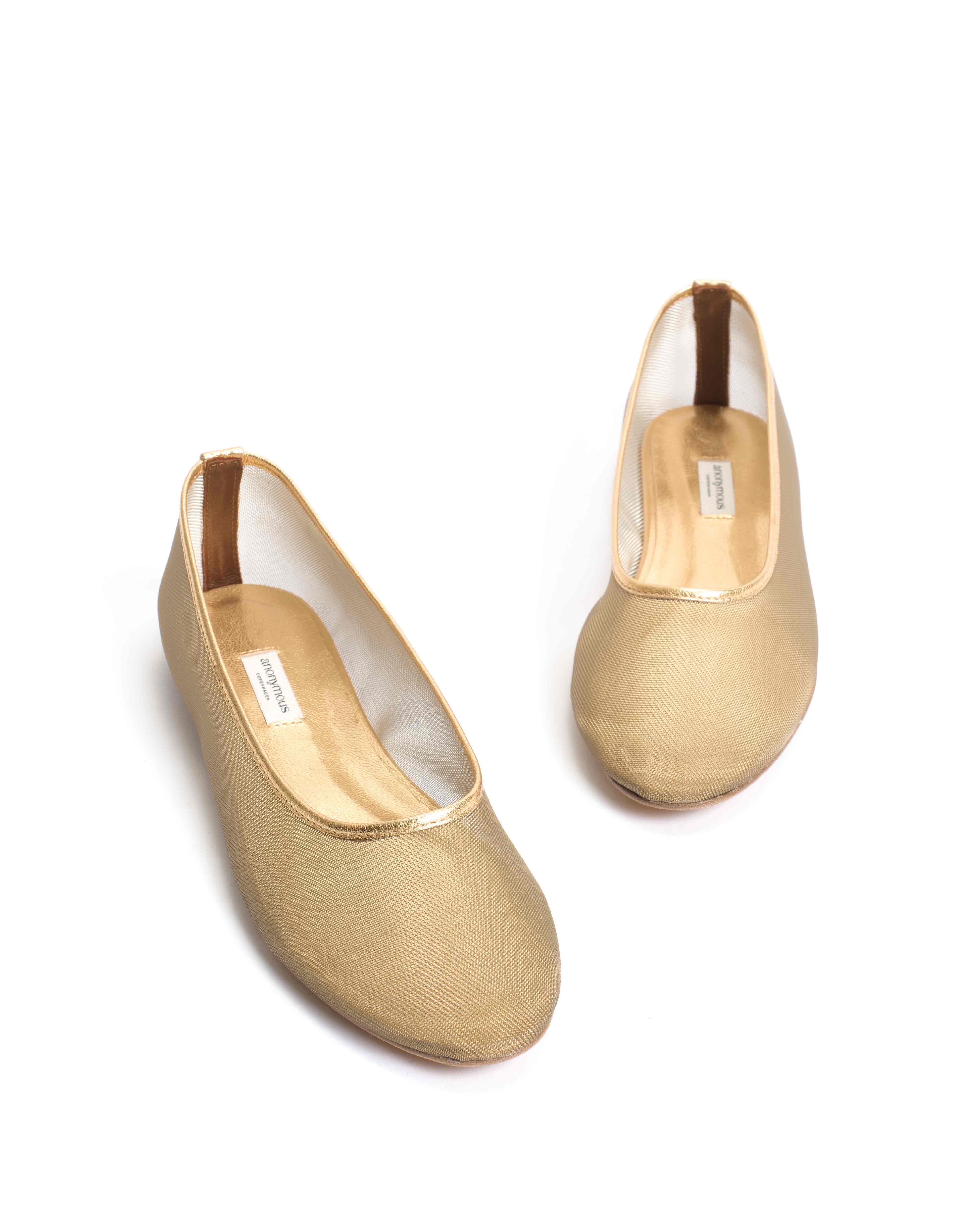 Sacha mesh Metallic goat & mesh Gold - Image 5