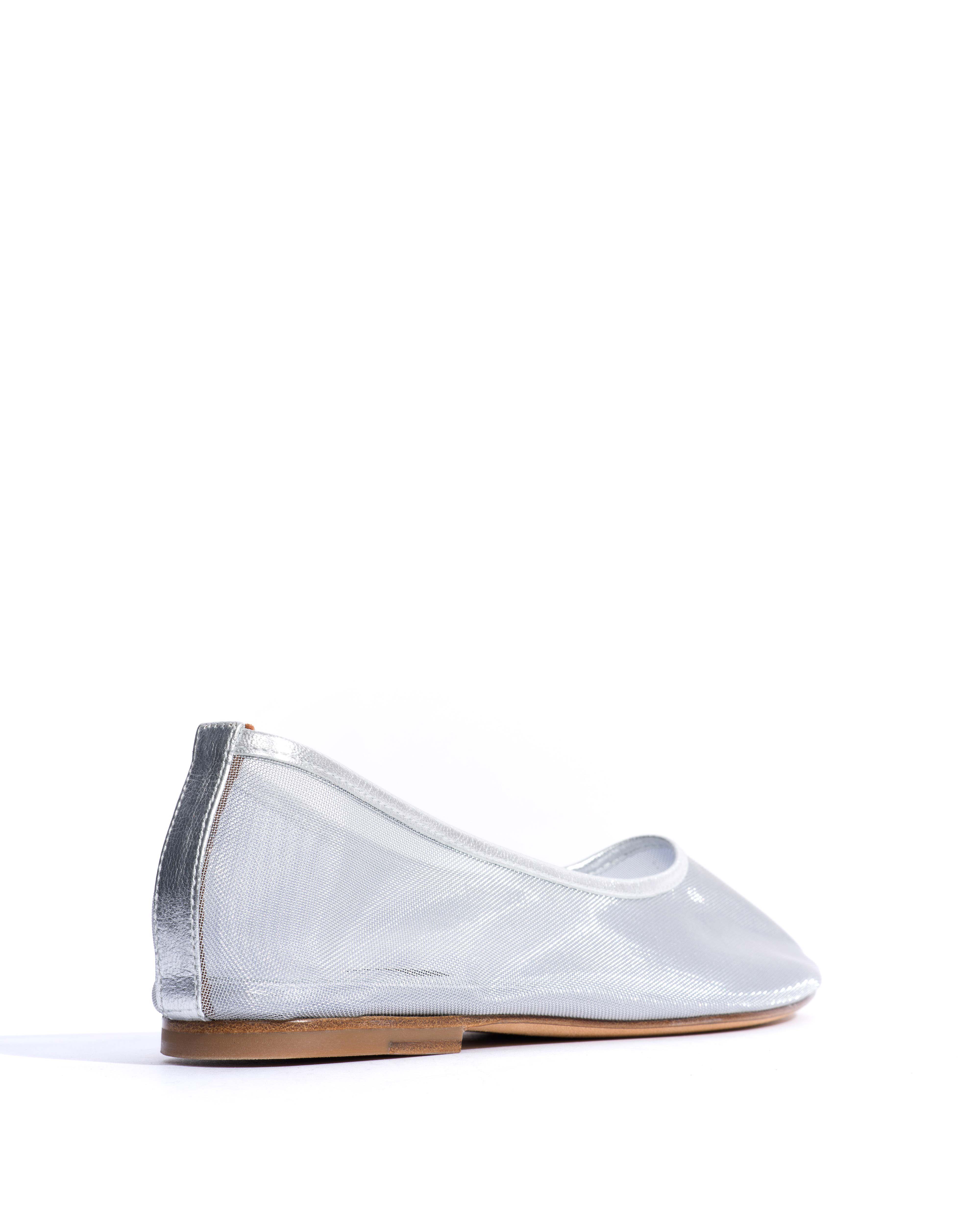 Sacha mesh Metallic goat & mesh Silver - Image 3