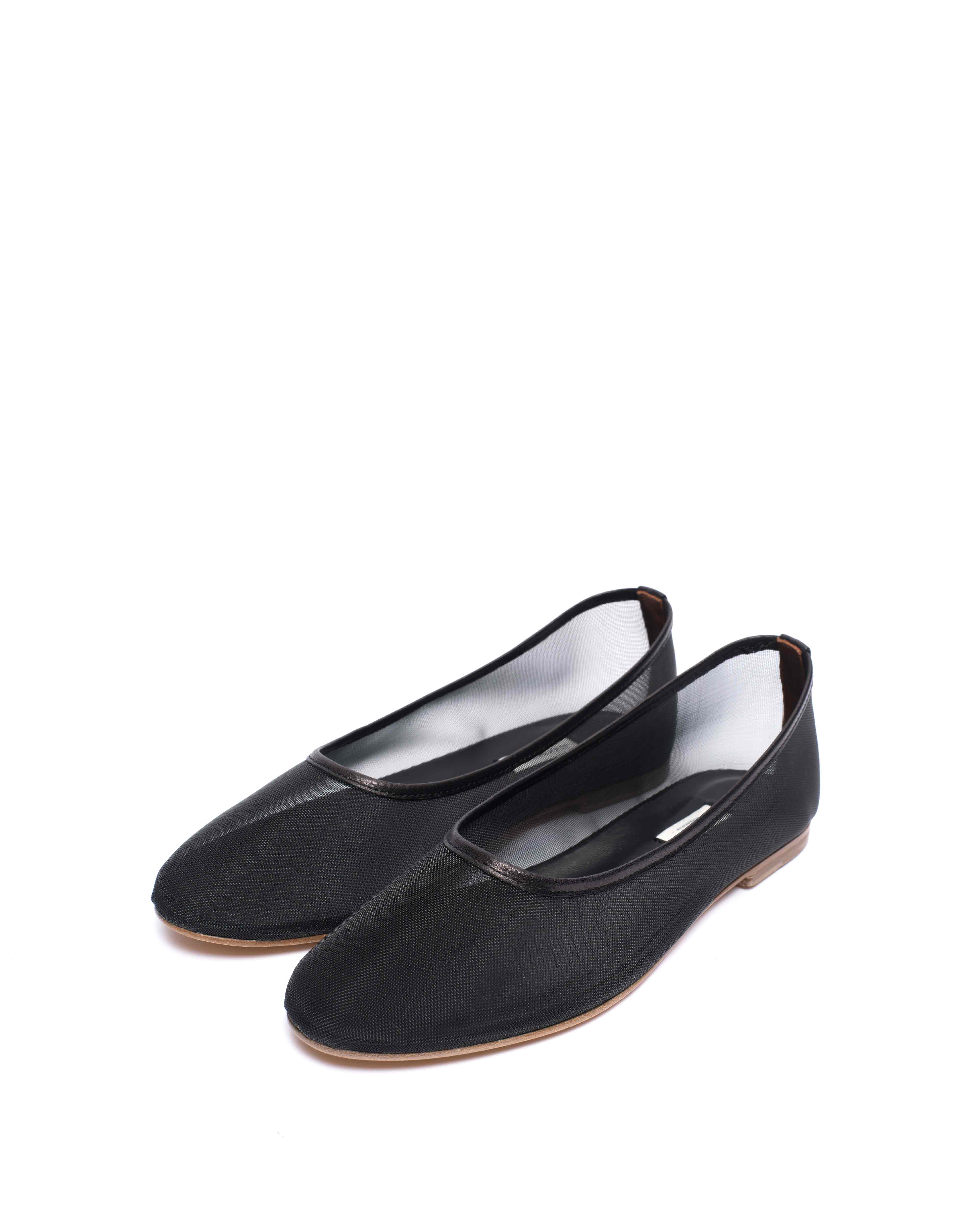 Sacha mesh Shiny lamb & mesh Black - Image 2