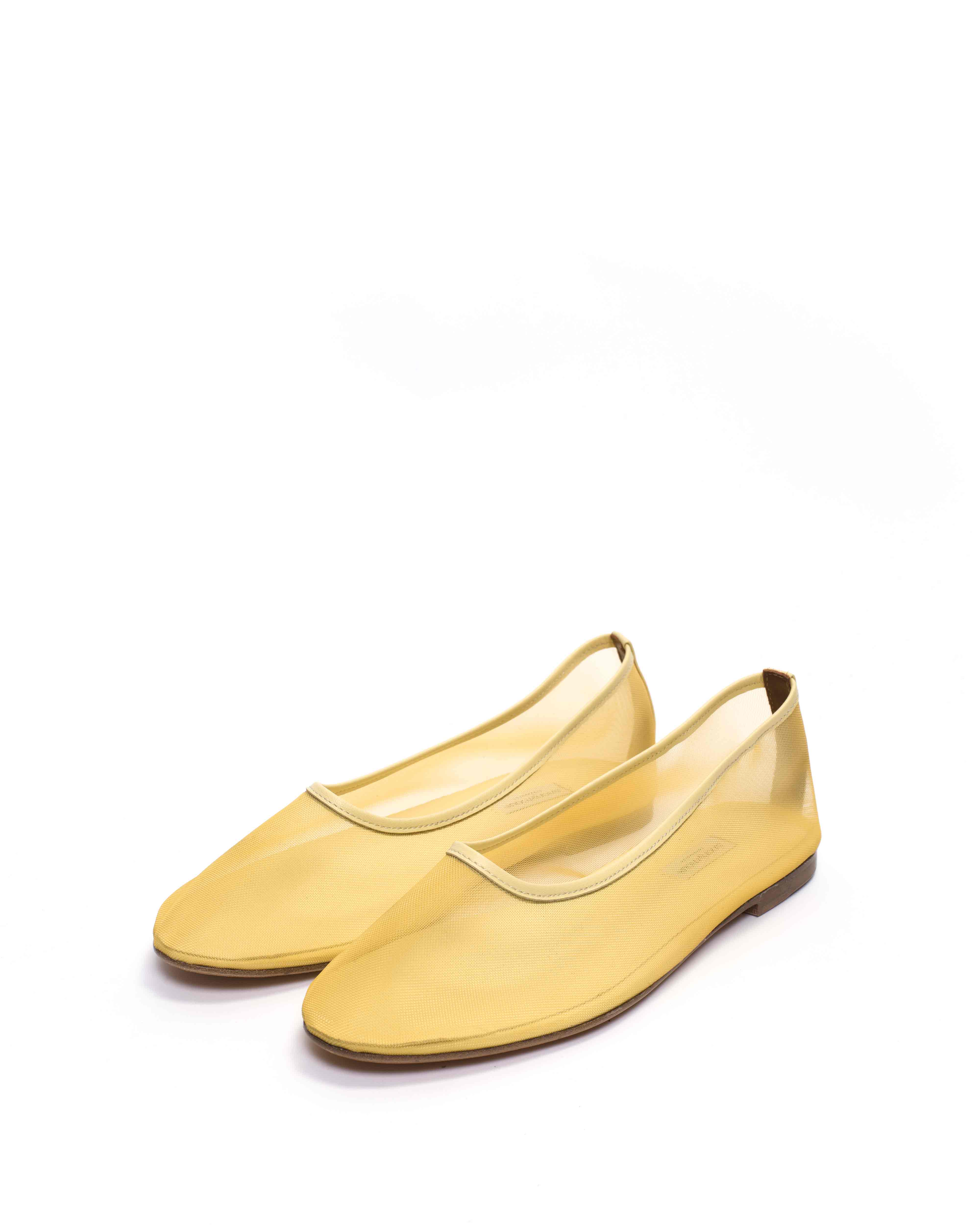Sacha mesh Shiny lamb & mesh Lemon - Image 2