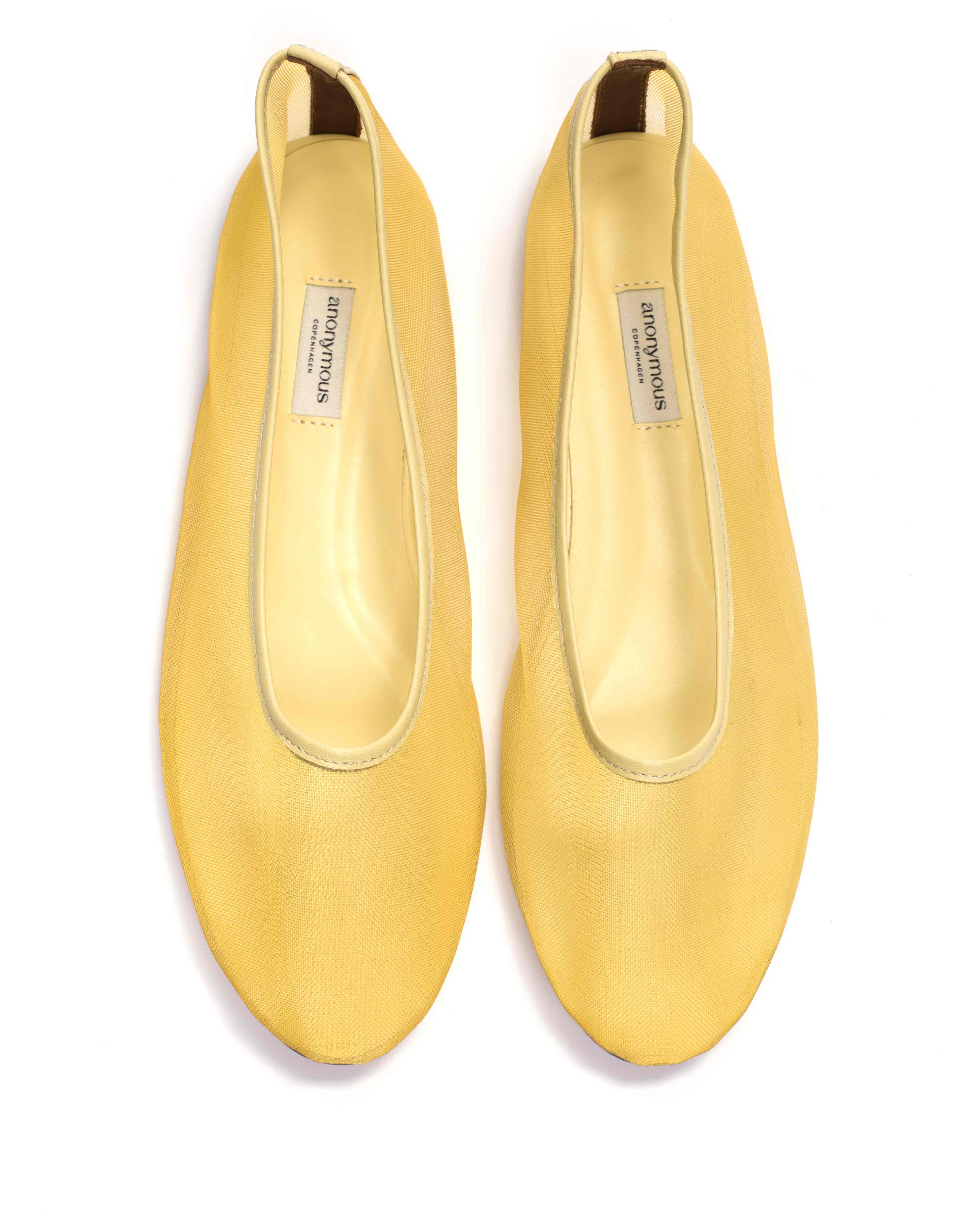 Sacha mesh Shiny lamb & mesh Lemon - Image 3