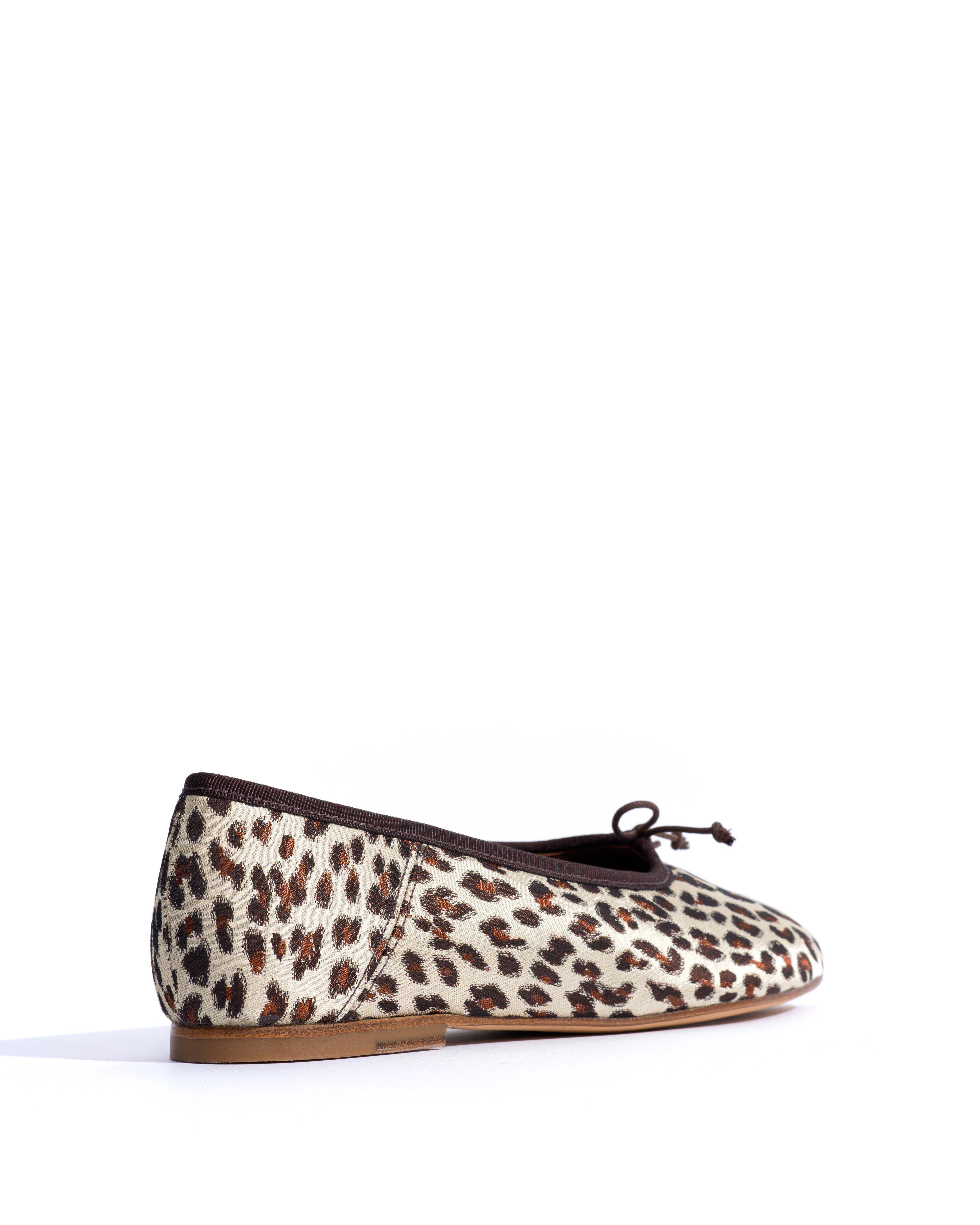 Sacha Vintage satin print Leopard - Image 3