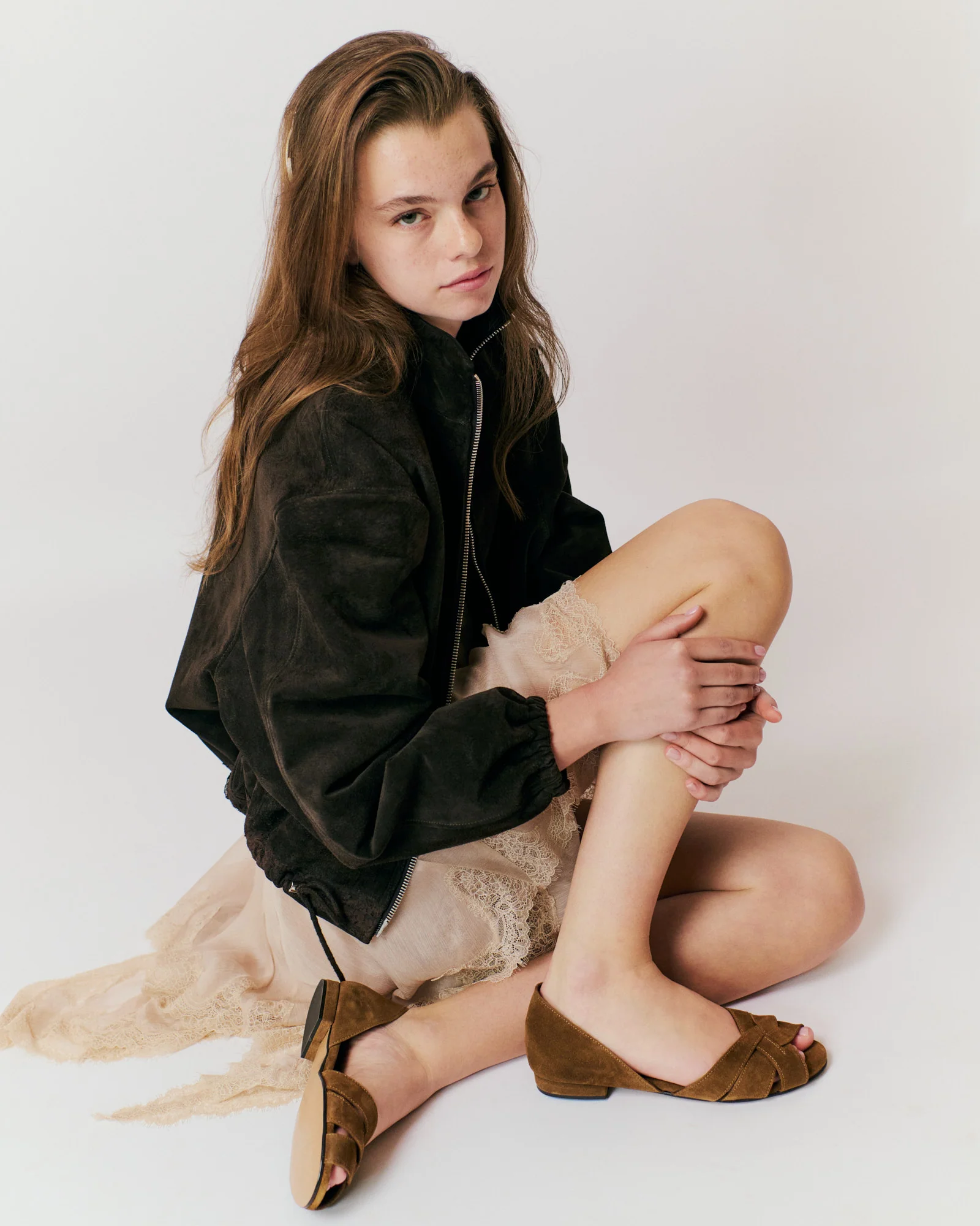Sanni 20 Calf suede Cinnamon - Image 3