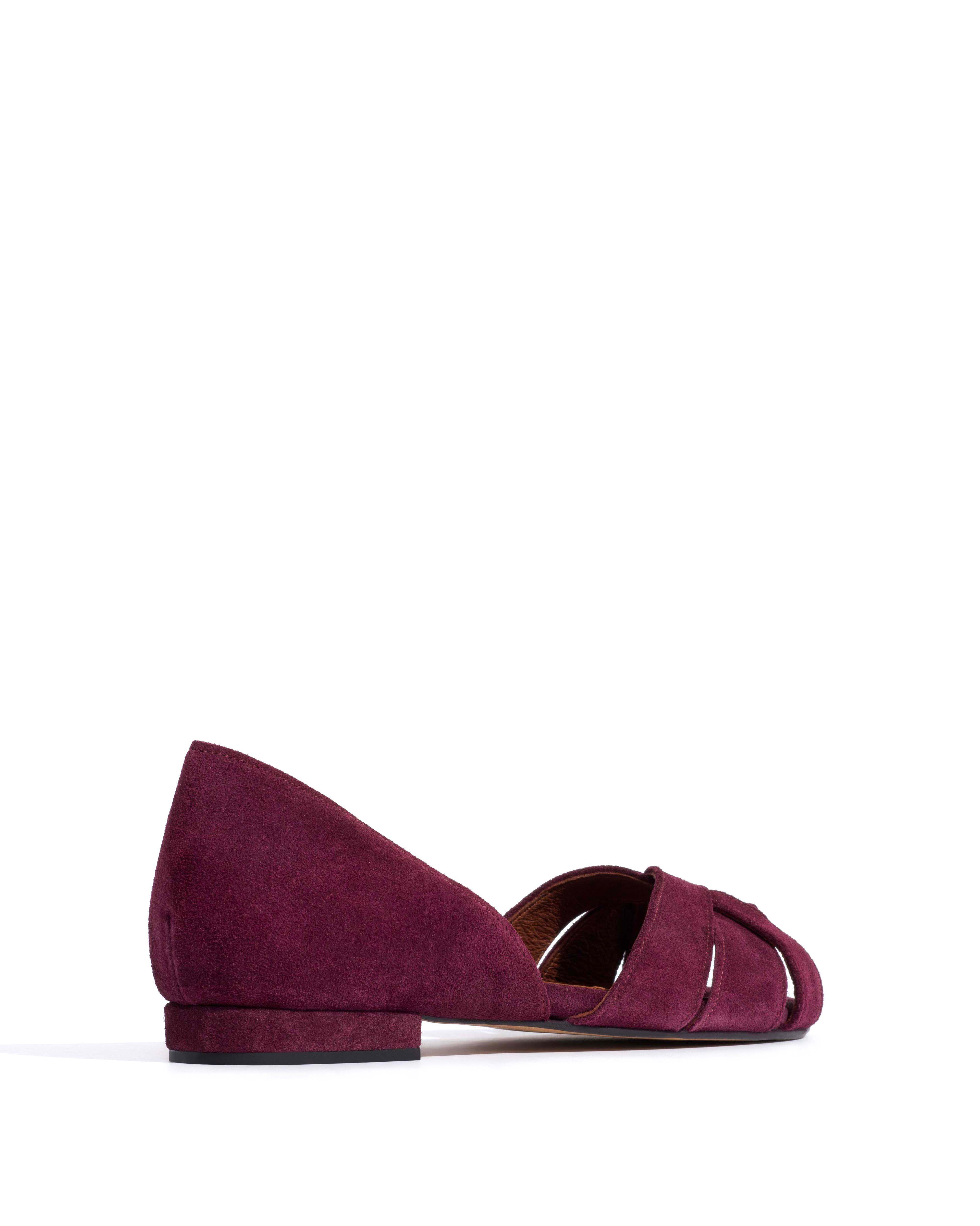 Sanni 20 Calf suede Fig purple - Image 3