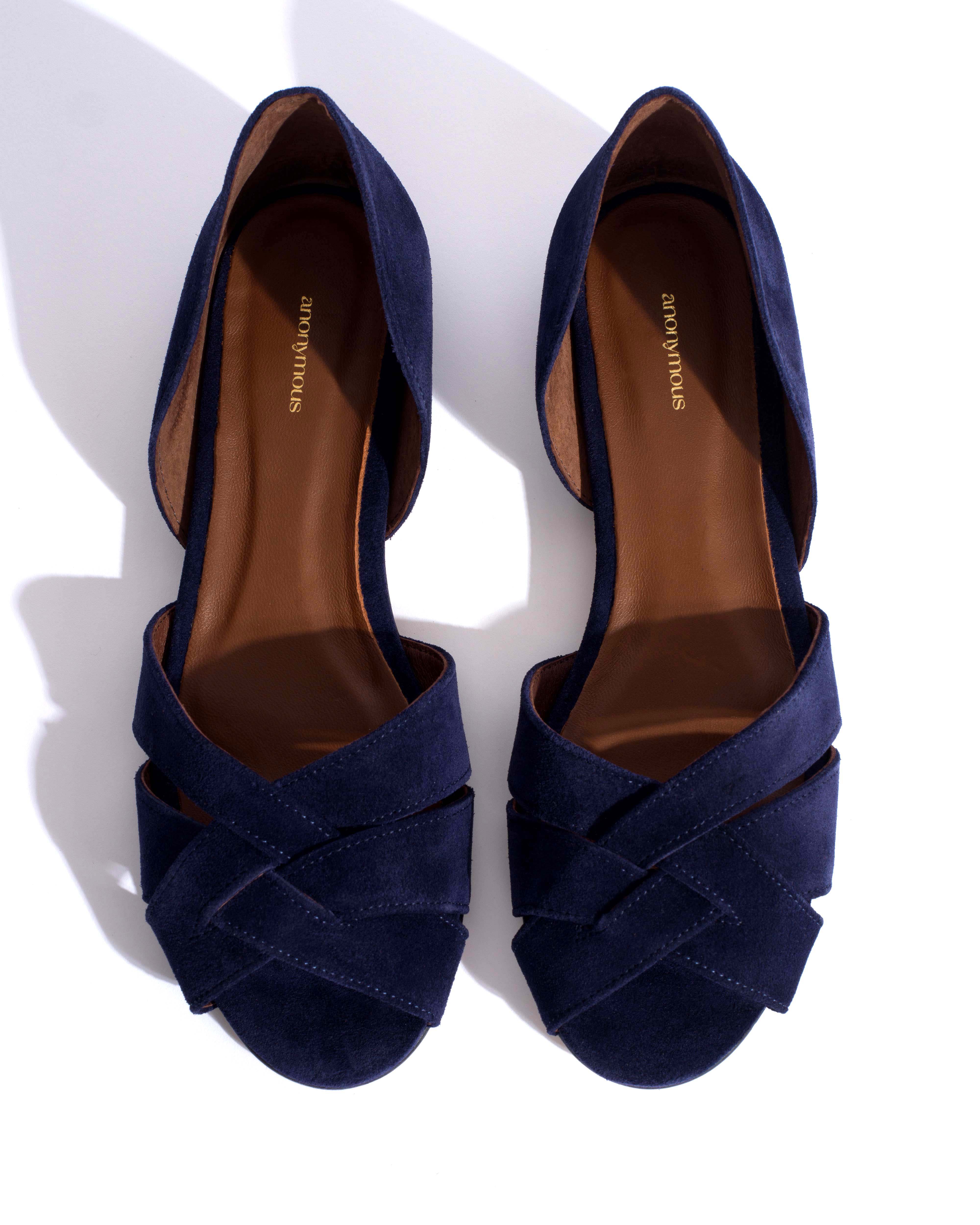 Sanni 20 Calf suede Ink blue - Image 4