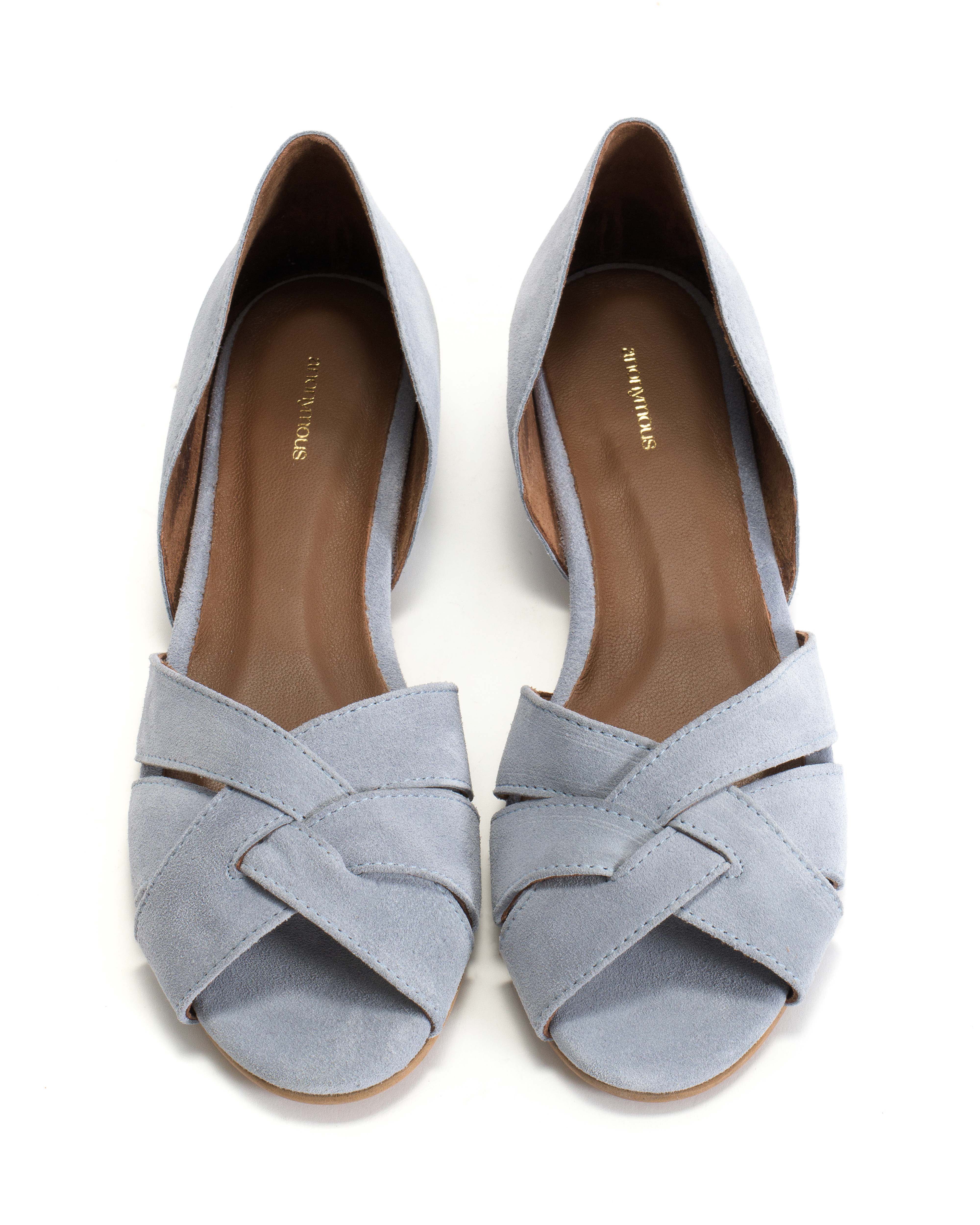 Sanni 20 Calf suede Lichen blue - Image 4