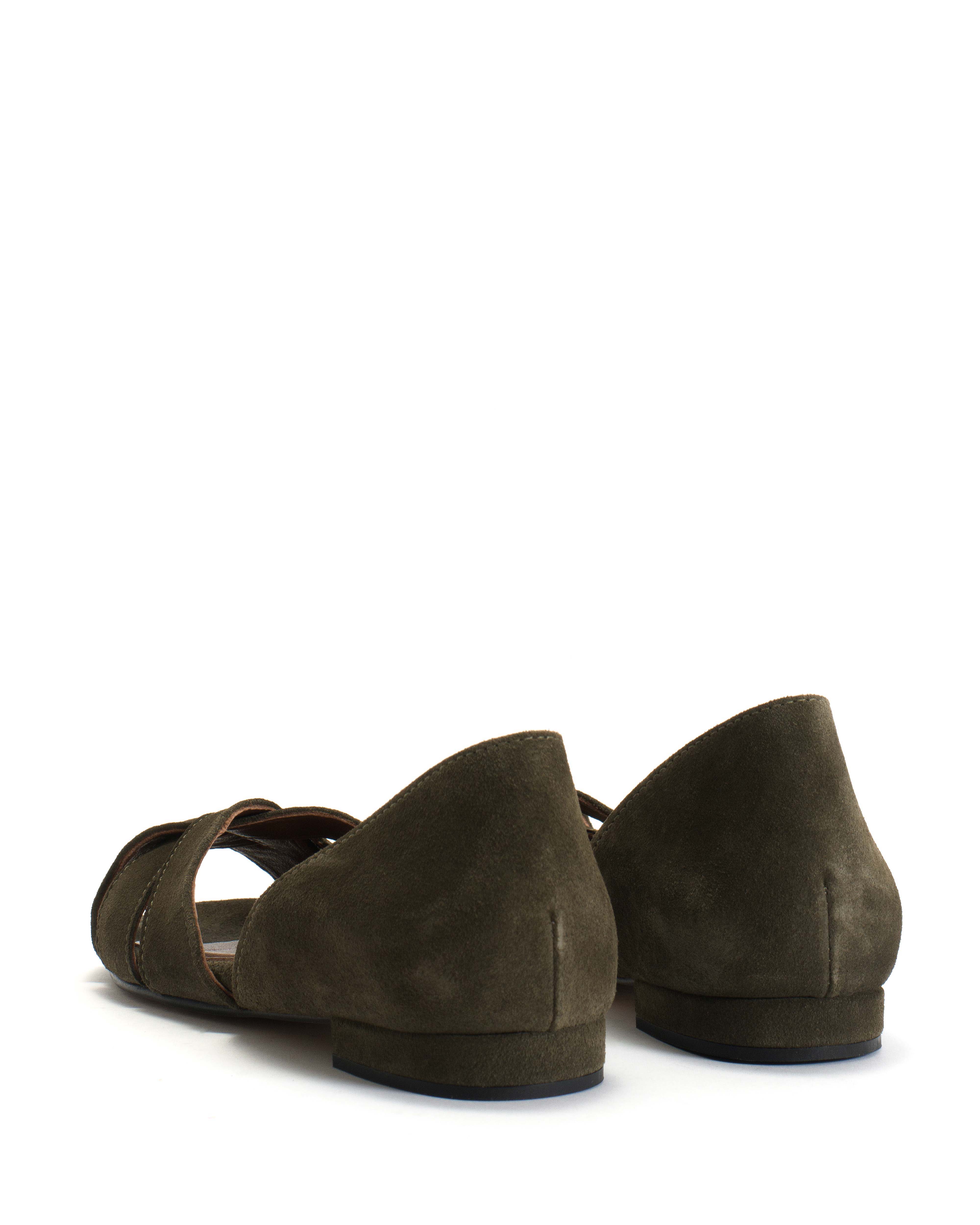 Sanni 20 Calf suede Moss green - Image 4