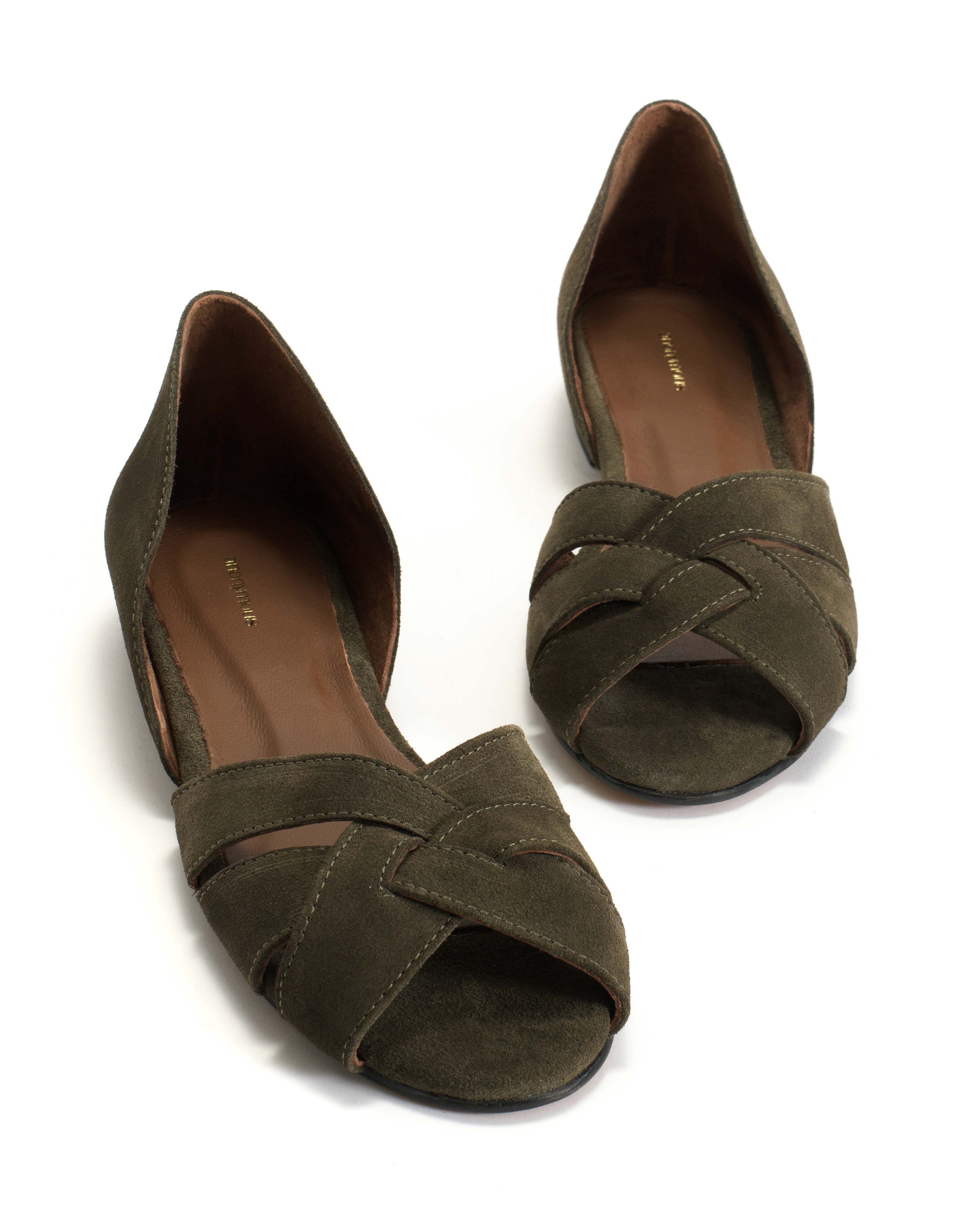 Sanni 20 Calf suede Moss green - Image 5