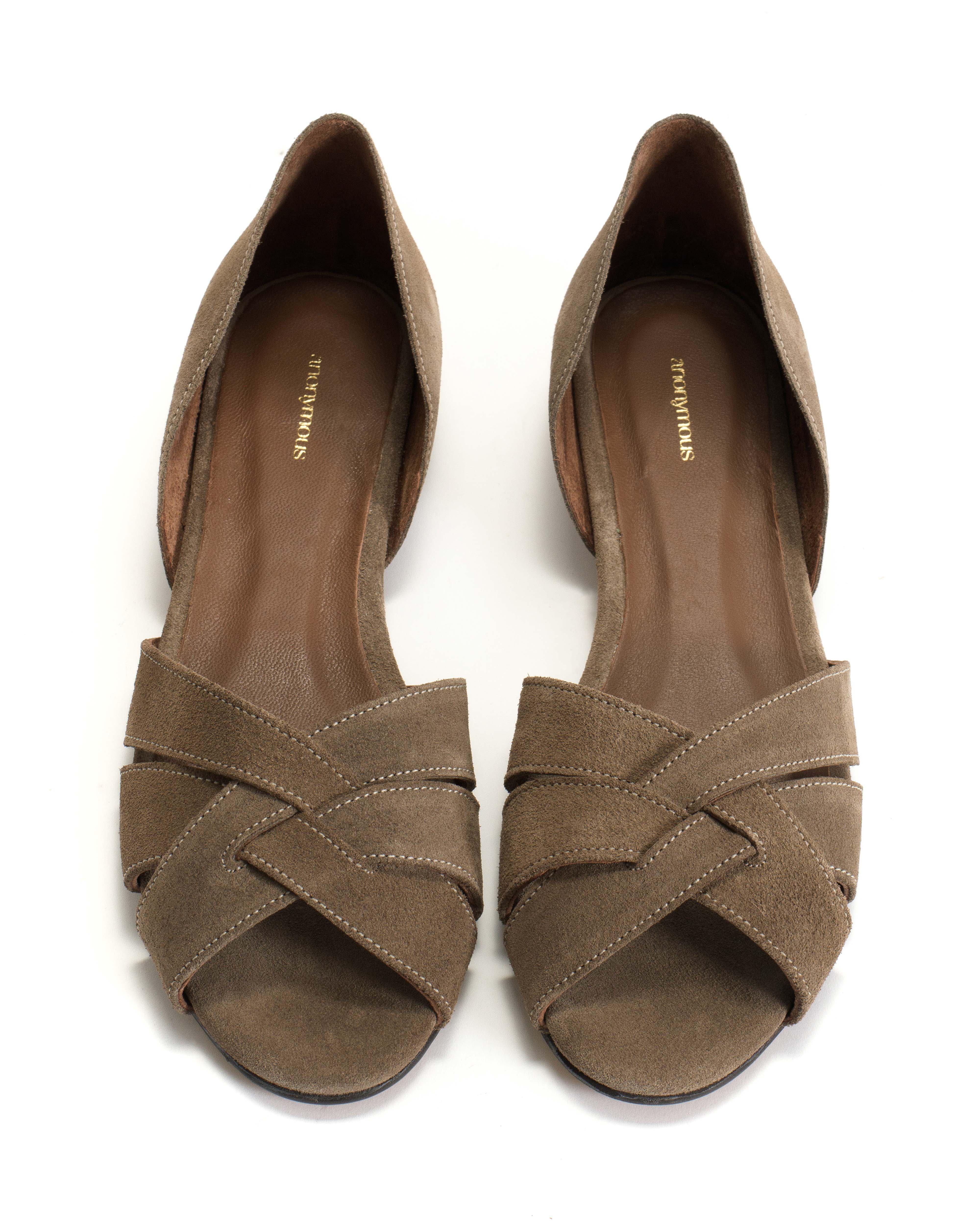 Sanni 20 Calf suede Mushroom - Image 3