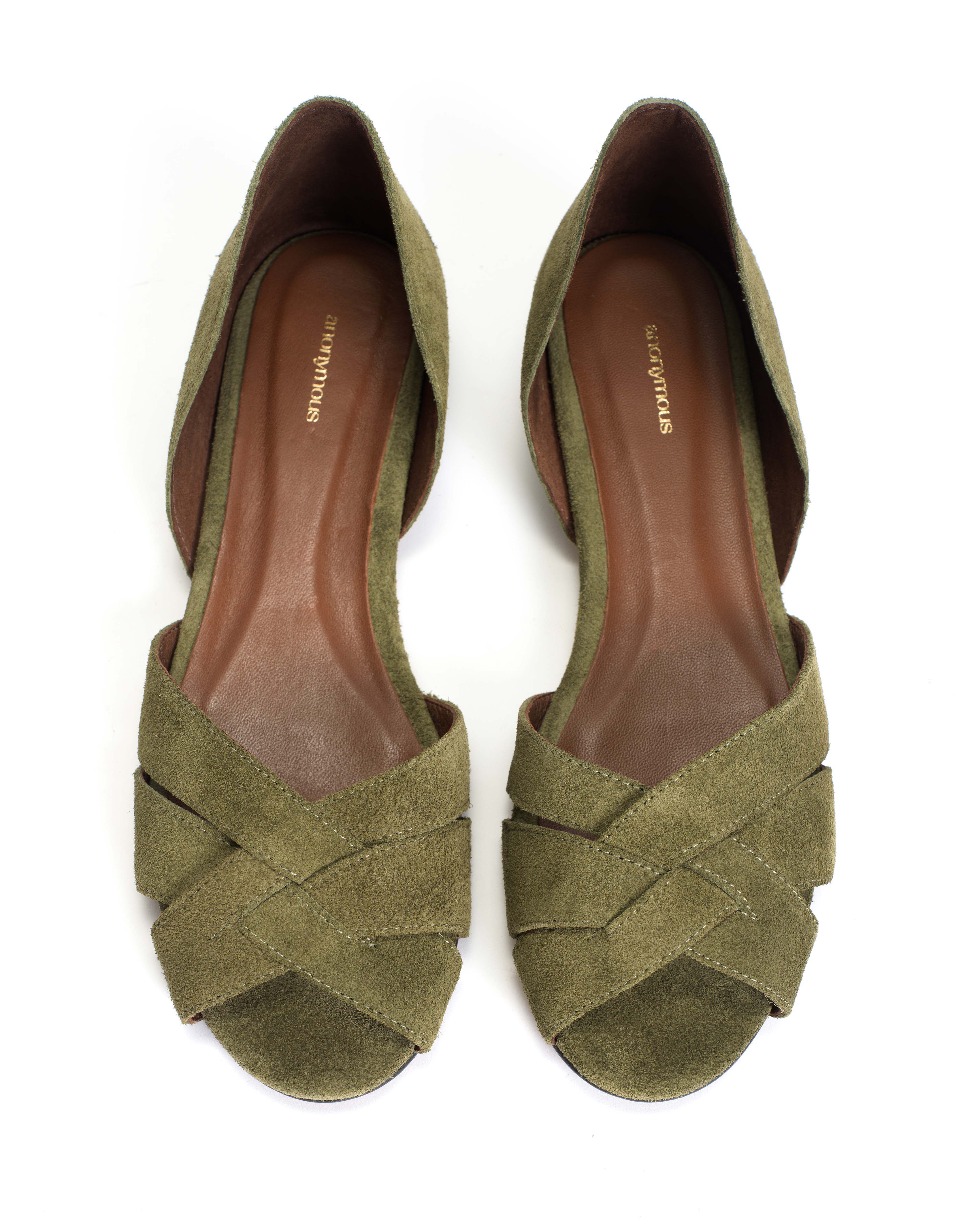Sanni 20 Calf suede Olive green - Image 4