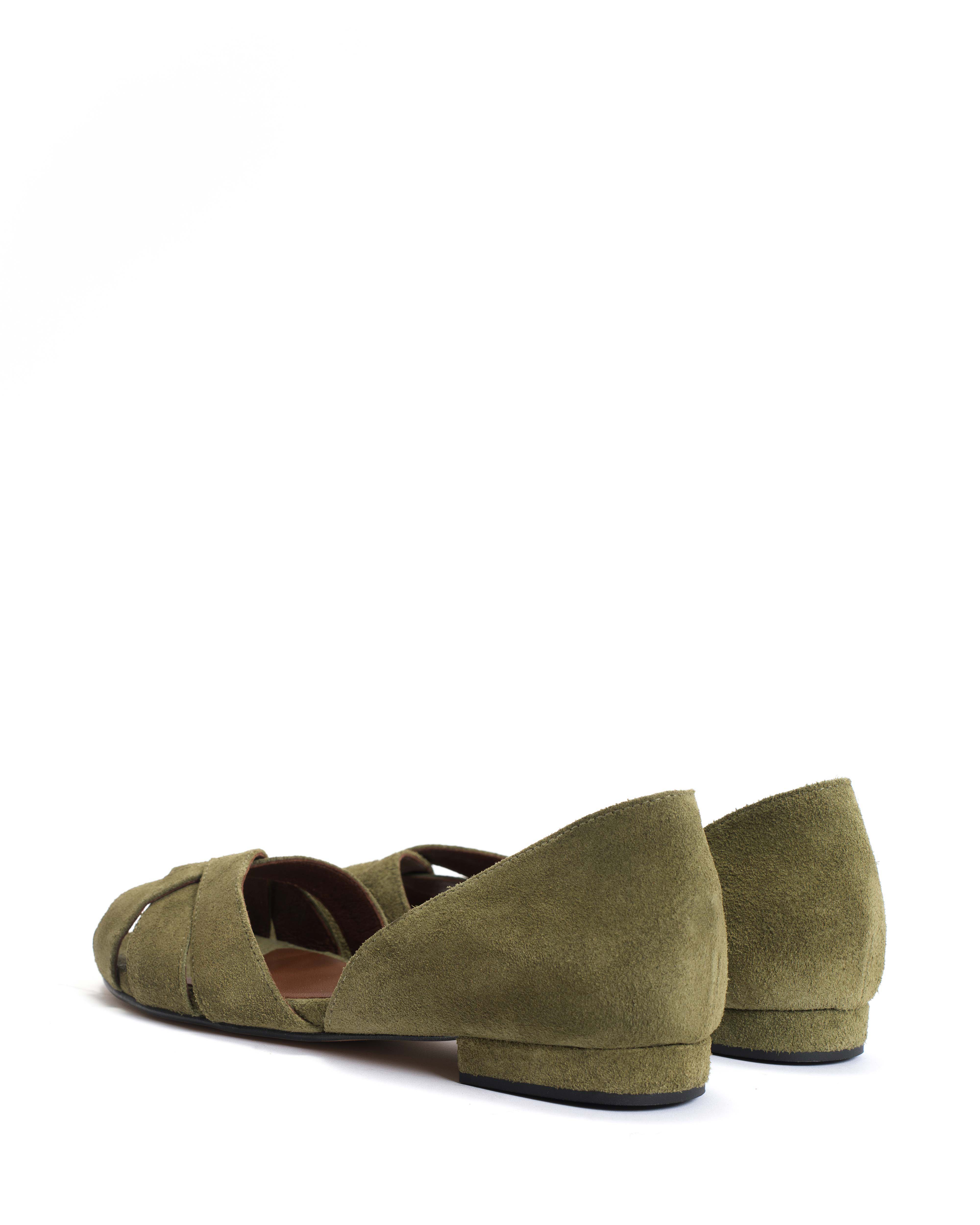 Sanni 20 Calf suede Olive green - Image 5